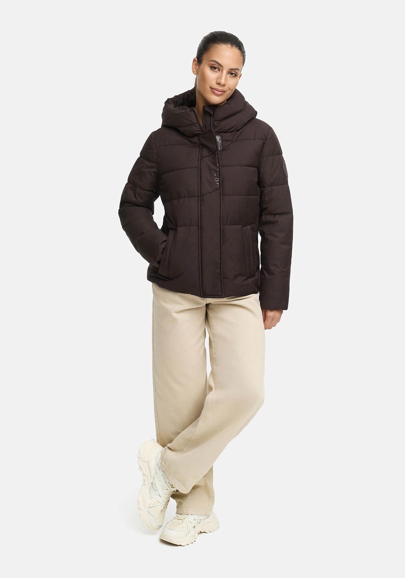 Marikoo Outdoorjacke »Elira«, mit warmem Teddyfell