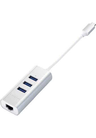 Satechi USB-Adapter »Type-C 2-in-1 3 Port USB ...