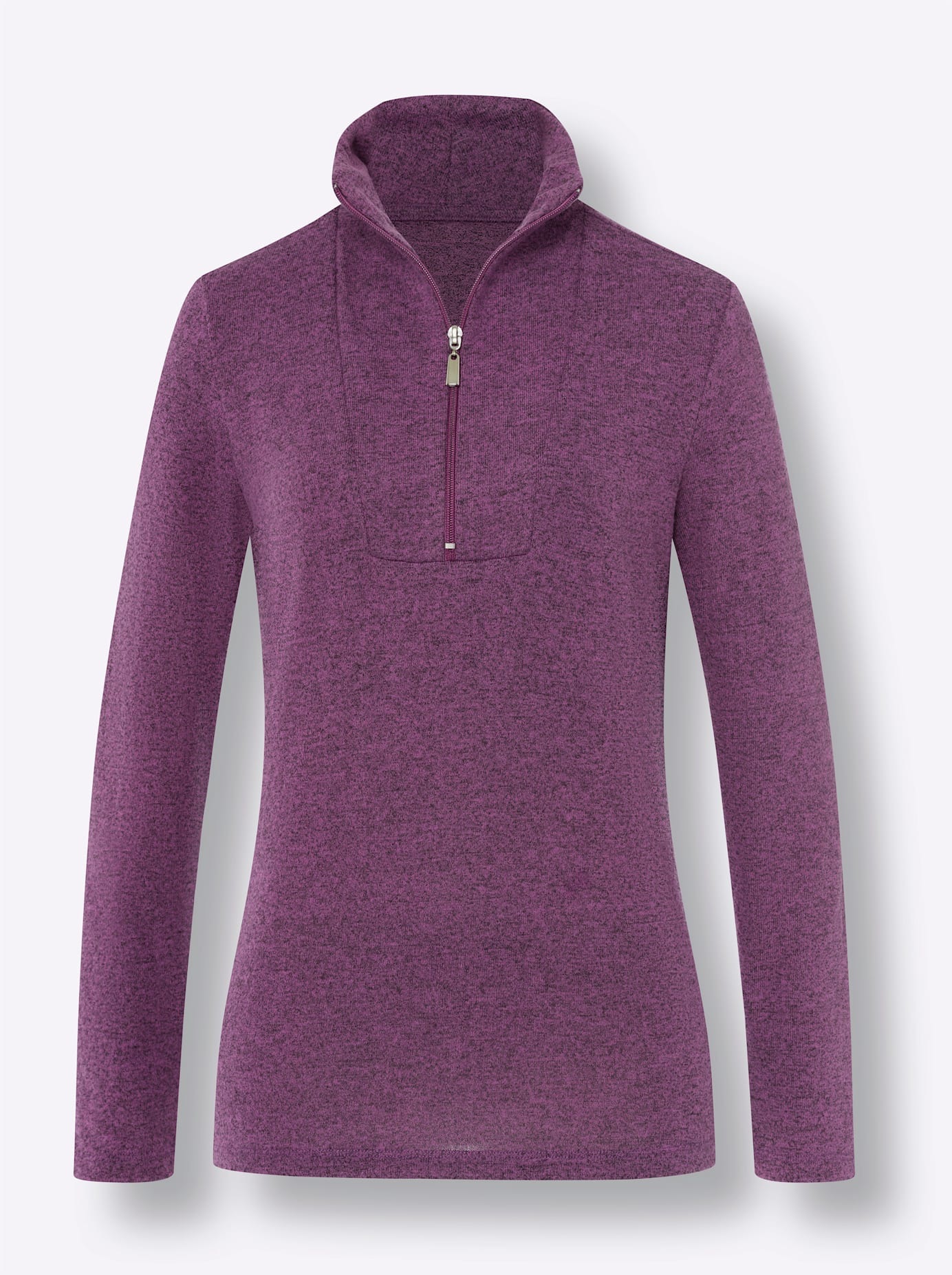 Classic Basics Stehkragenshirt »Langarm-Shirt«, (1 tlg.)