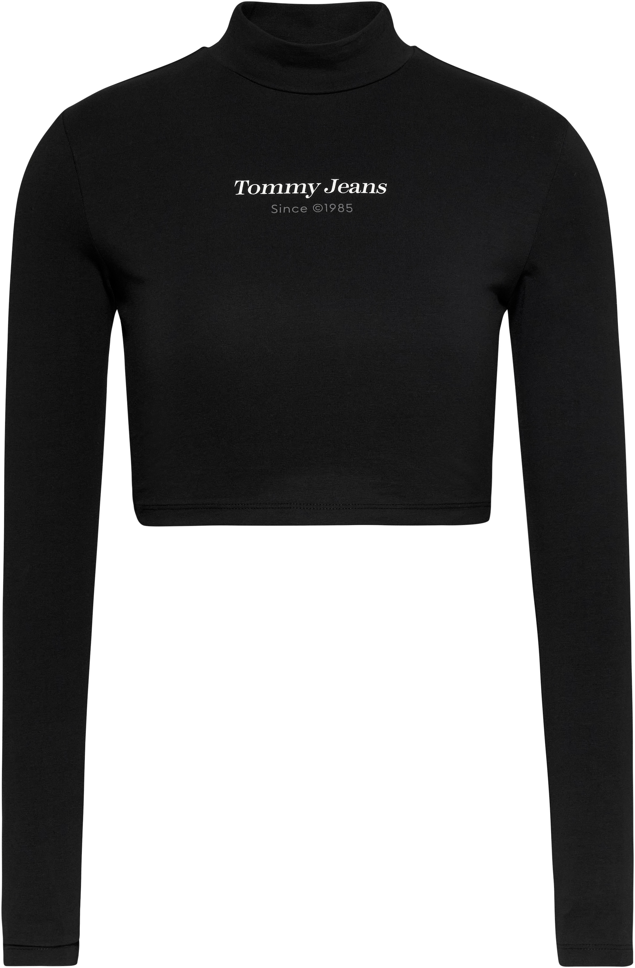 Tommy Jeans Stehkragenshirt »TJW SLIM SP CRP ESS LOGO 1+ MOCK«, mit Logoschriftzug