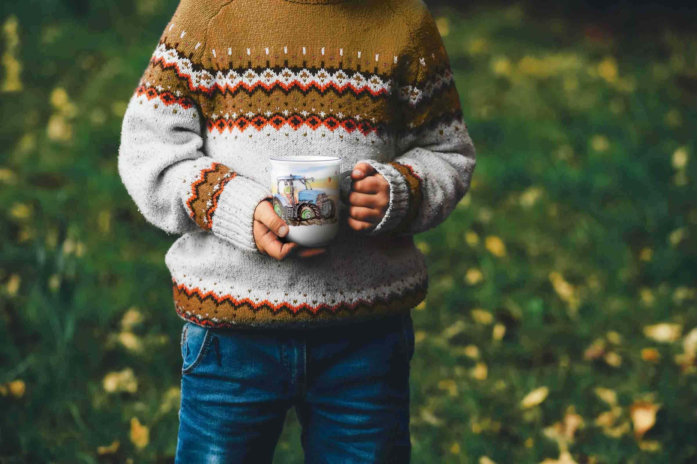 Seltmann Weiden Kindergeschirr-Set »Kindergeschirr Set Compact Mein Traktor bunt«
