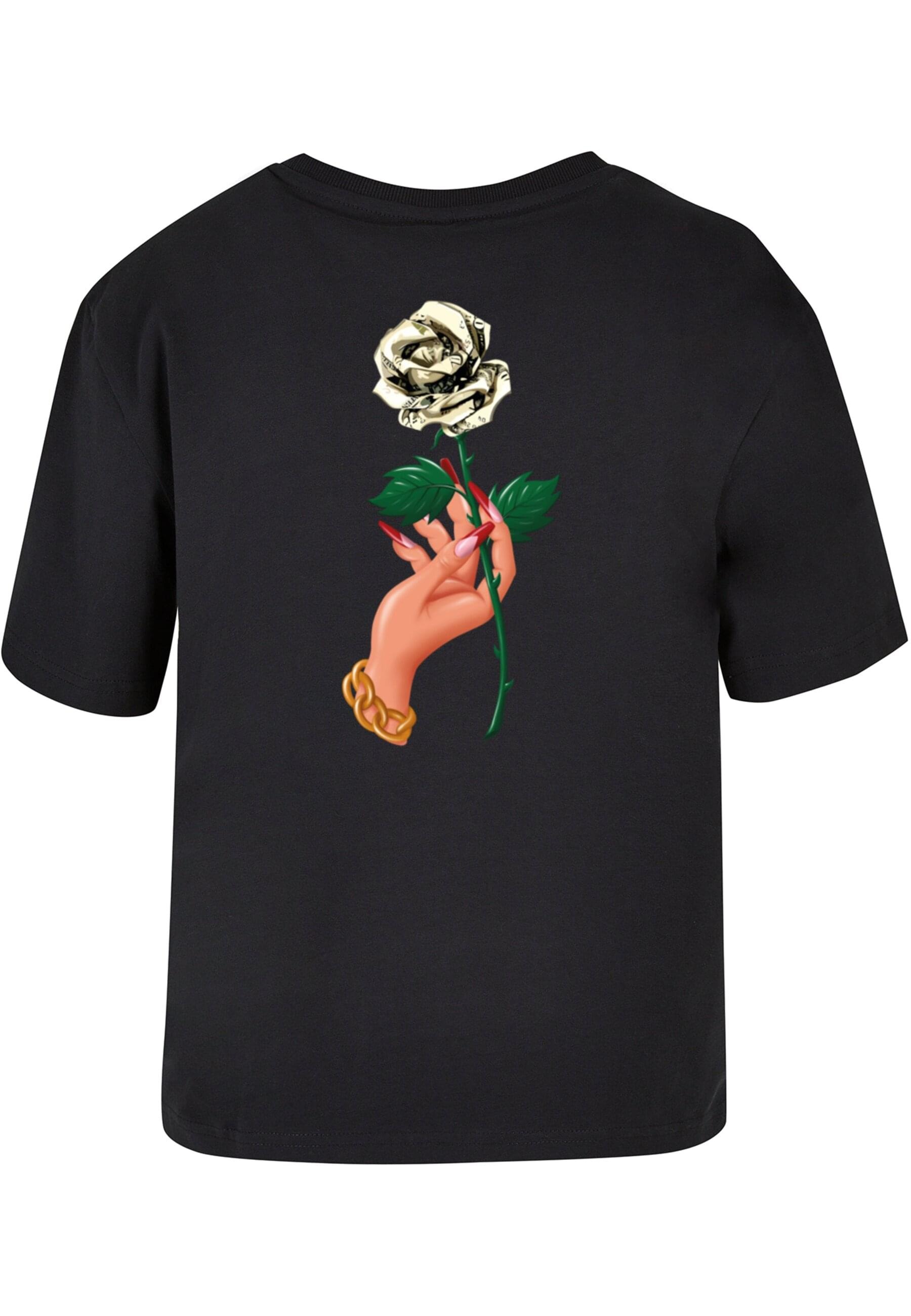 Miss Tee T-Shirt "Miss Tee Damen Love Is Blind Love Is Cruel Tee" 1 Stk. tl günstig online kaufen