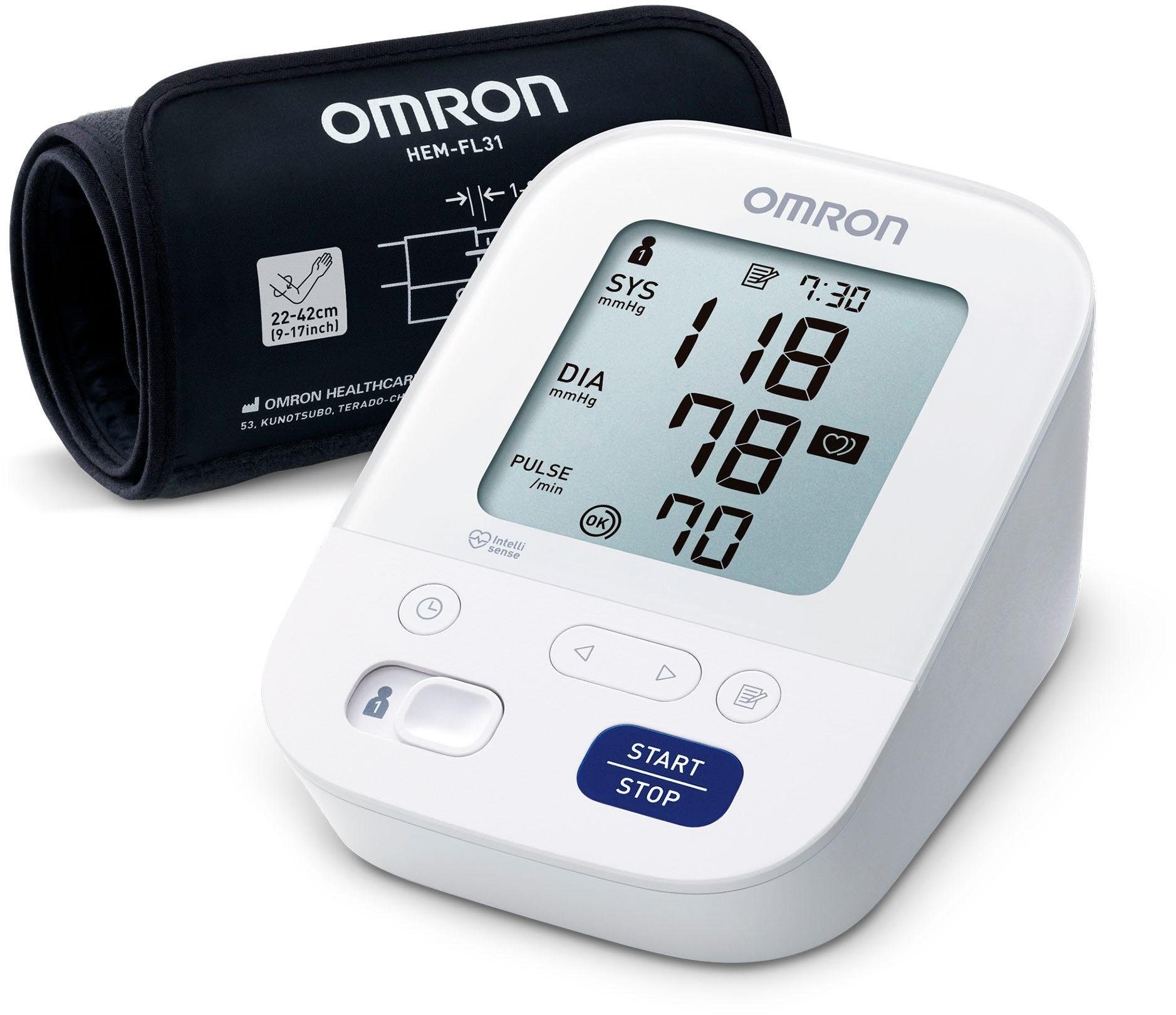 Omron Oberarm-Blutdruckmessgerät »X3 Comfort...