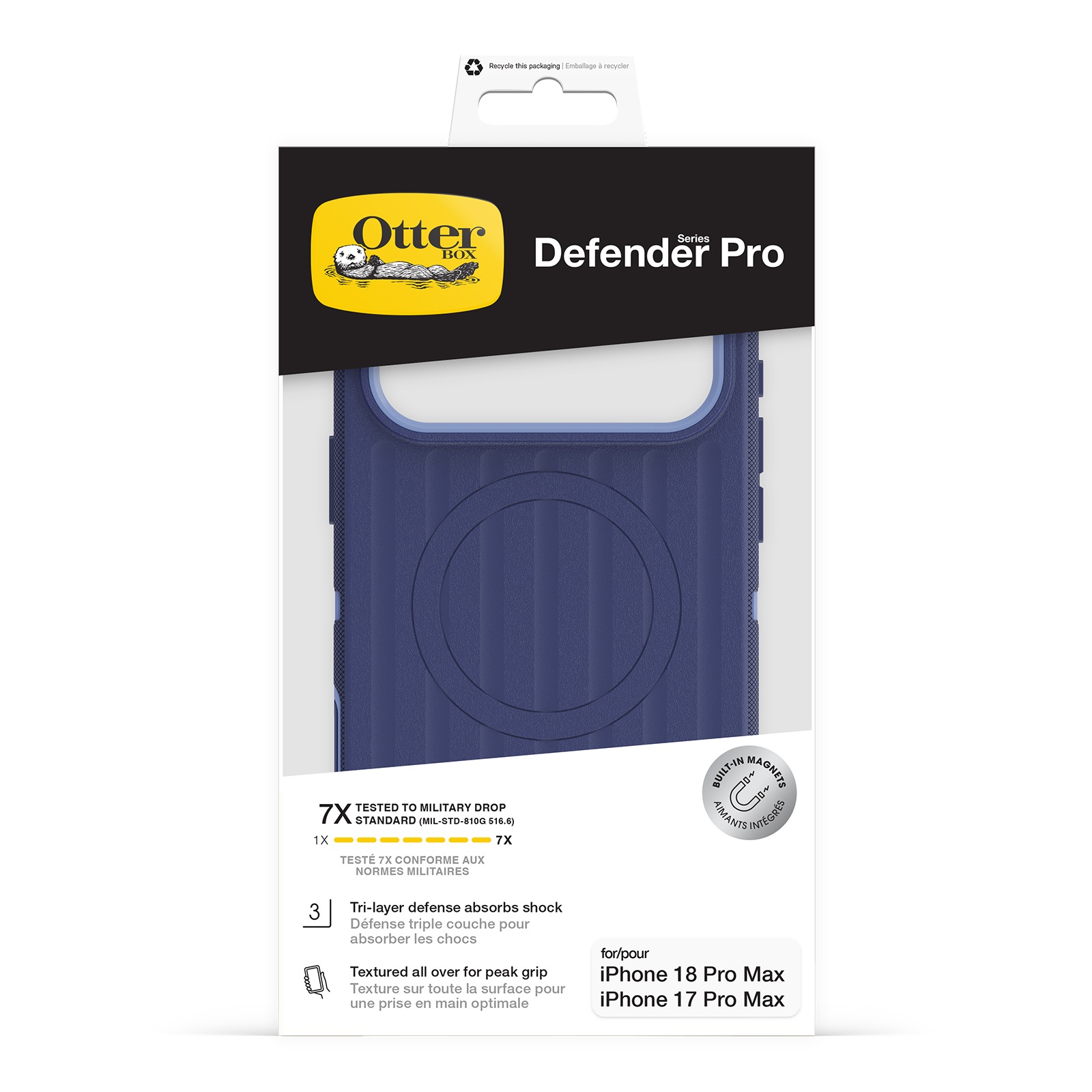 Otterbox Handyhülle »Defender Series Pro für Apple iPhone 18 Pro Max  / 17 Pro Max« Smartphones Backcover, Schutzhülle, Handyschutzhülle, Case, Schutzcase, stoßfest