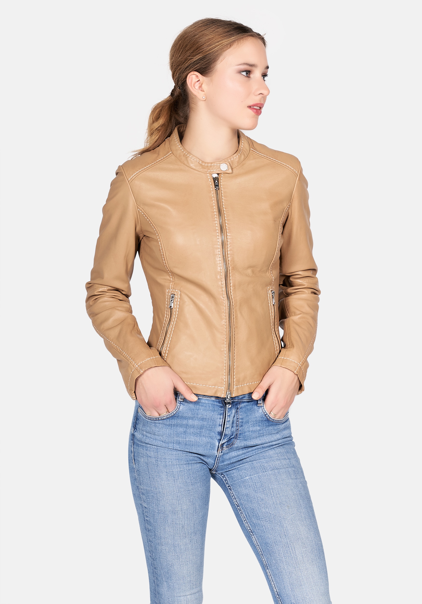 Freaky Nation Lederjacke BAUR für | »Emellie-FN« bestellen