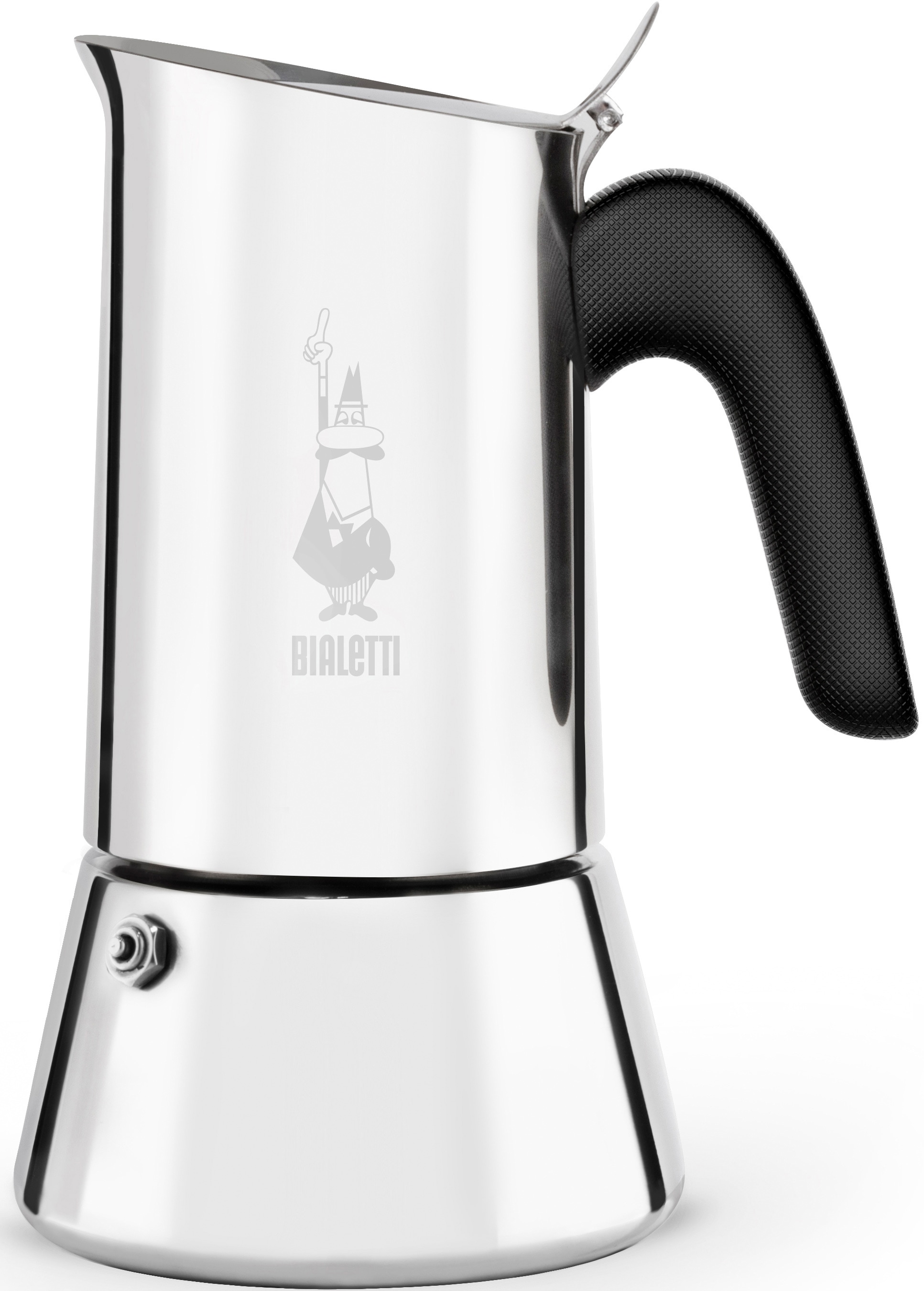 BIALETTI Espressokocher "Venus", 0,23 l Kaffeekanne, Edelstahl, 6 Tassen