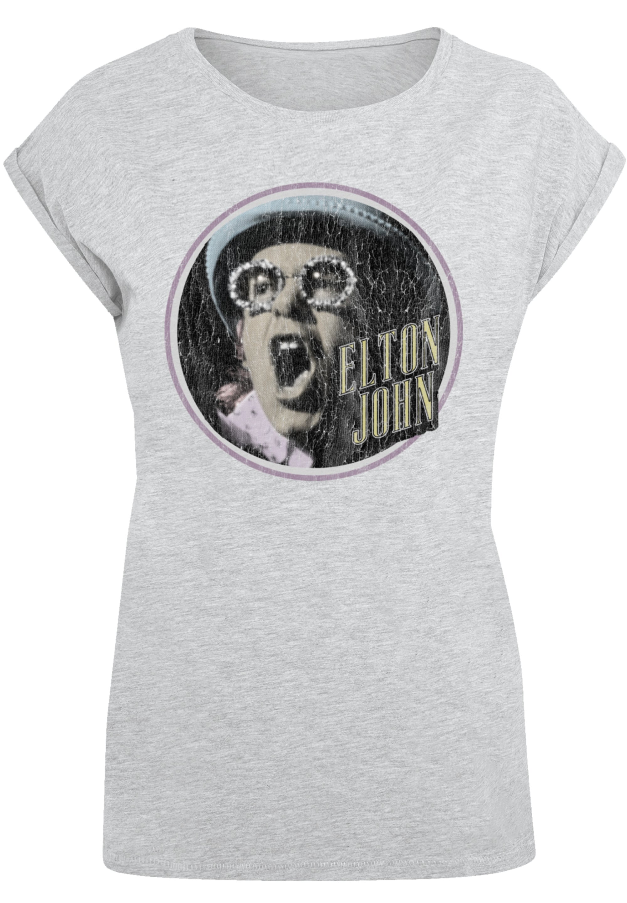 F4NT4STIC T-Shirt »Elton John Vintage Circle«, Premium Qualität online  kaufen | BAUR