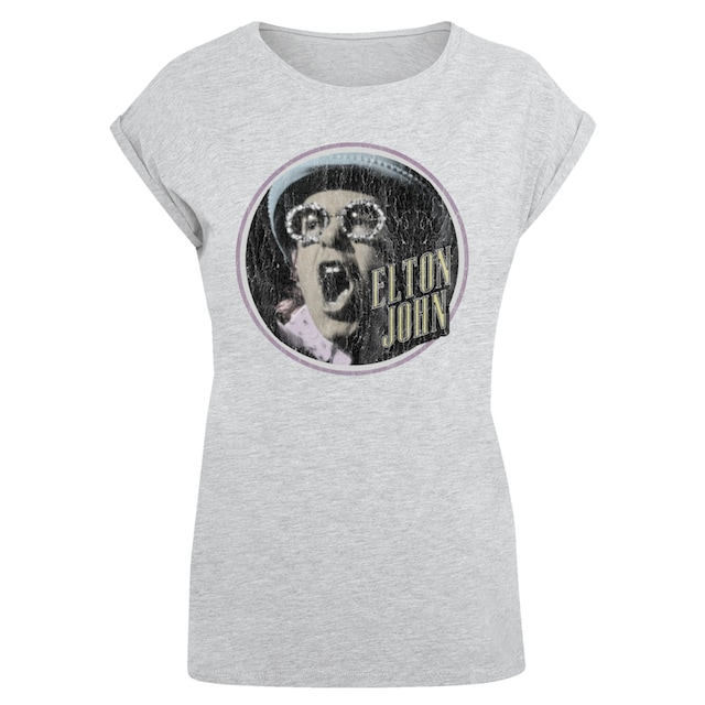 F4NT4STIC T-Shirt »Elton John Vintage Circle«, Premium Qualität online  kaufen | BAUR