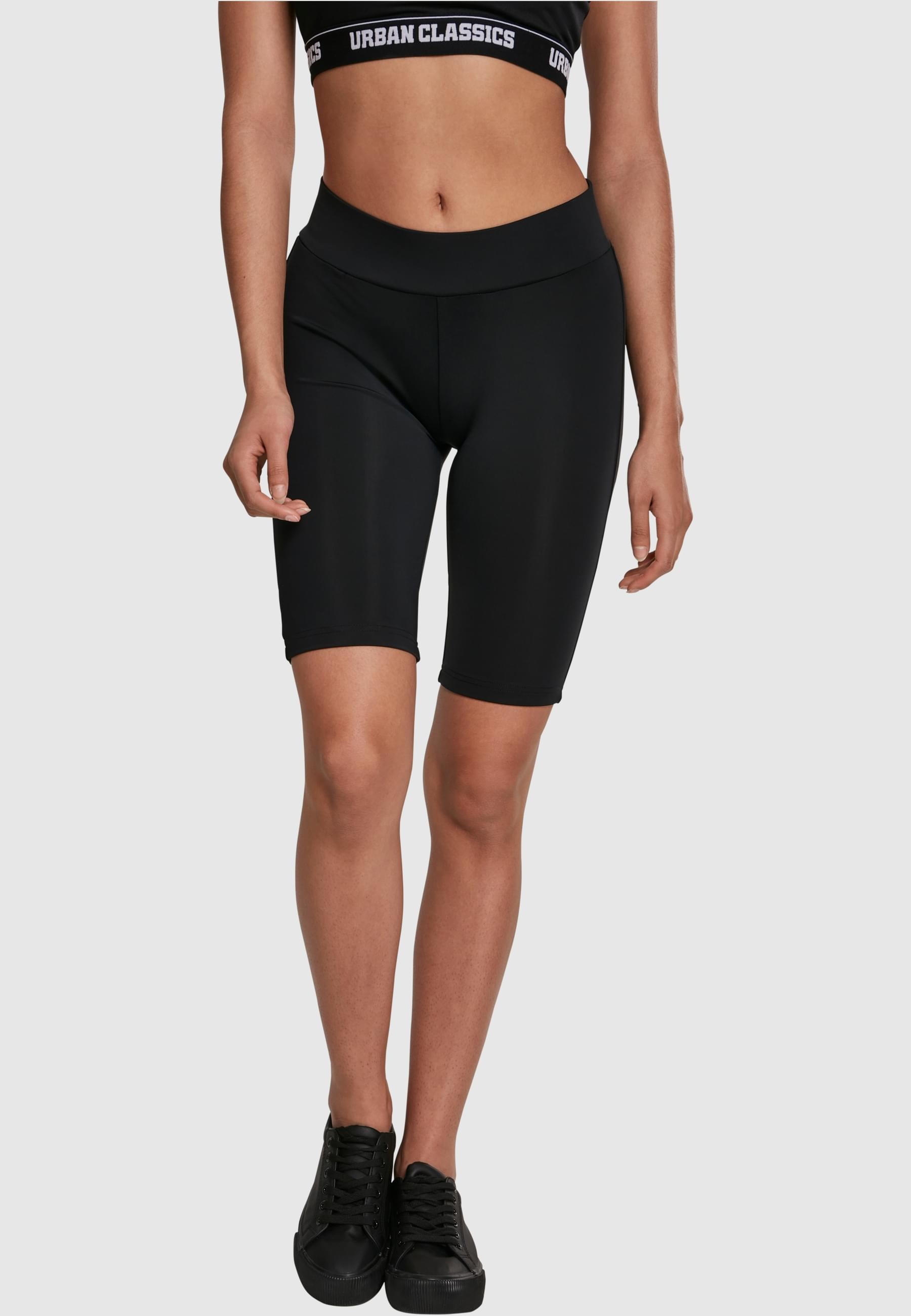 URBAN CLASSICS Stoffhose »Urban Classics Damen Ladies Cycle Shorts«, (1 tlg.)
