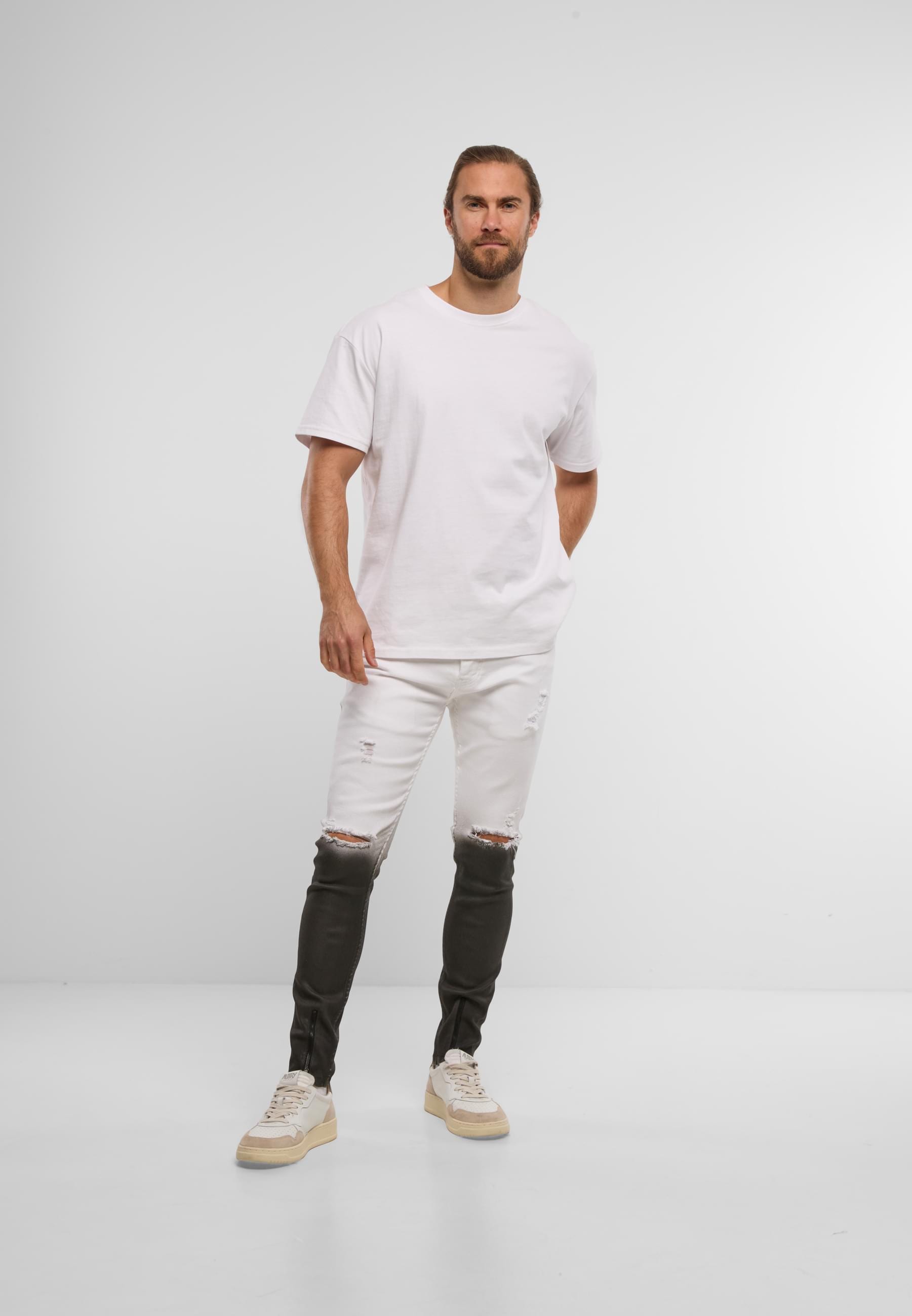 2Y Studios Bequeme Jeans »2Y Studios 2Y Destroyed Skinny Cropped Denim«