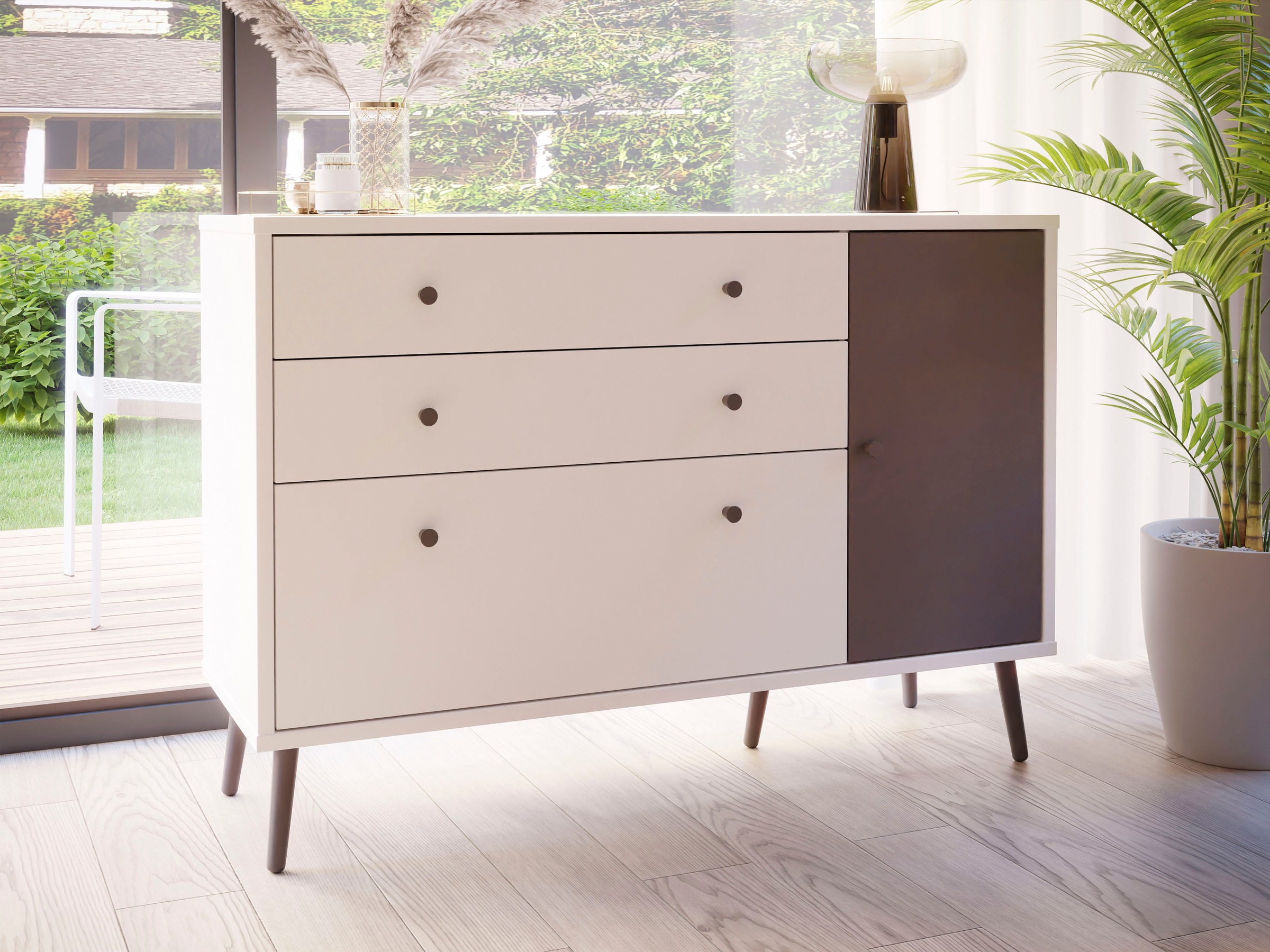 FORTE Sideboard "Harllson EasyKlix by Forte, fast ganz ohne Werkzeug" Aufba günstig online kaufen