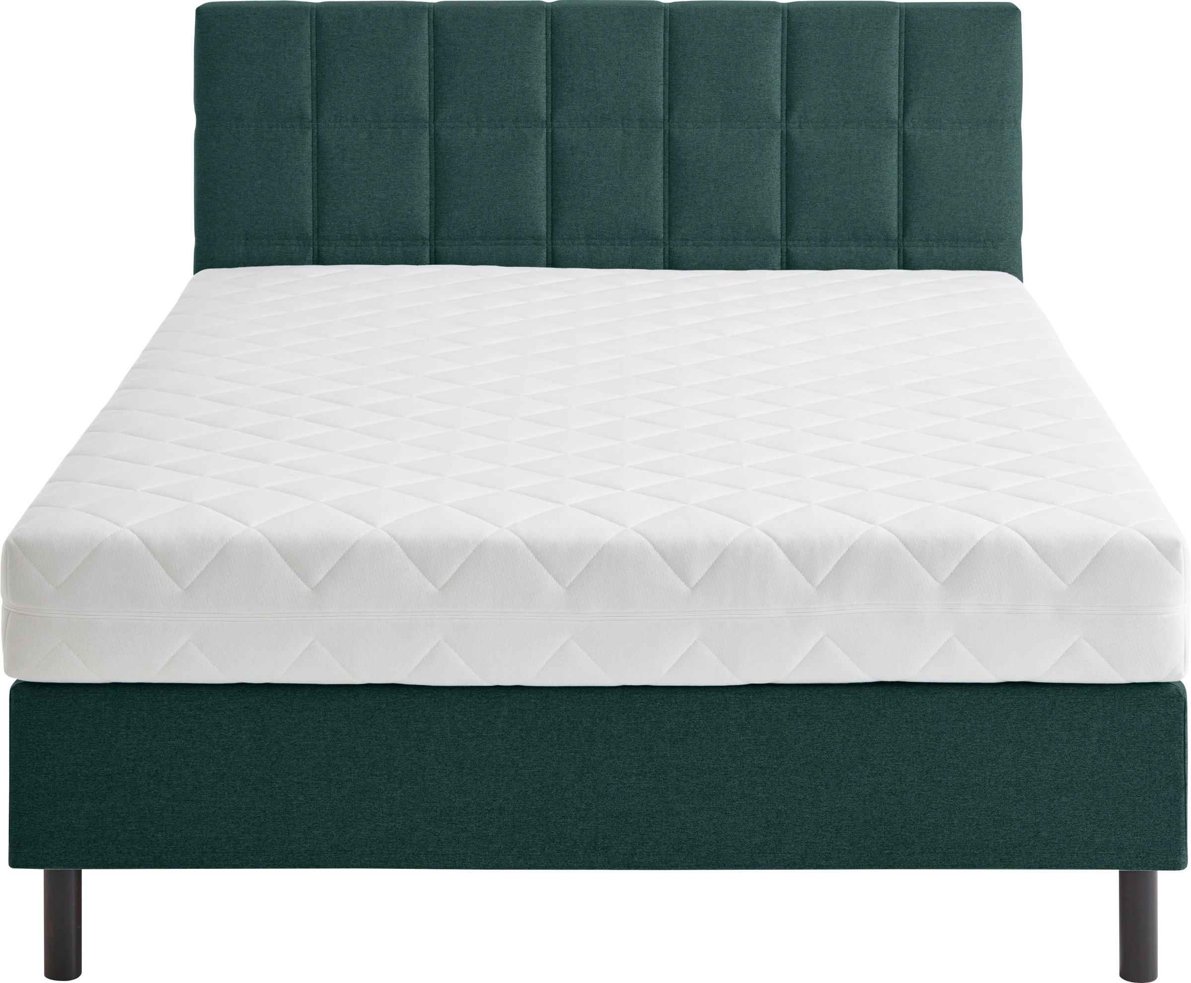 ATLANTIC home collection Boxbett Nikola, Massivholzfüße, mit und ohne Matratze lieferbar