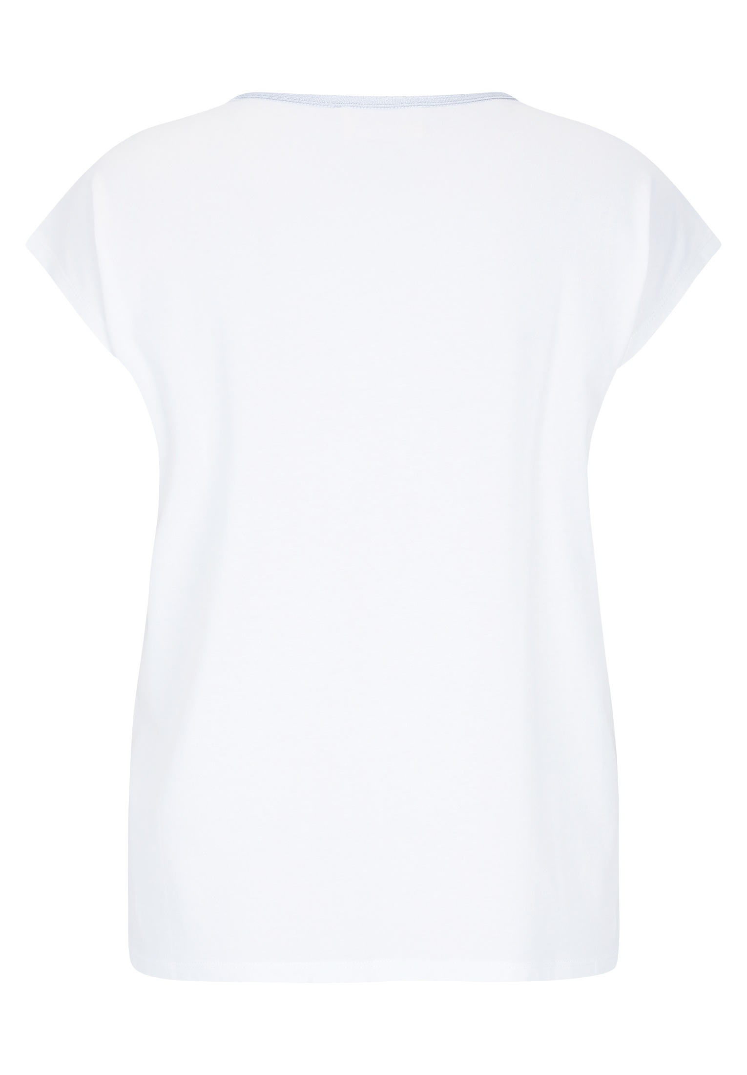 Cartoon Kurzarmshirt »Cartoon Rundhals-Shirt mit Placement«, (1 tlg.), Aufgesteppte Bänder