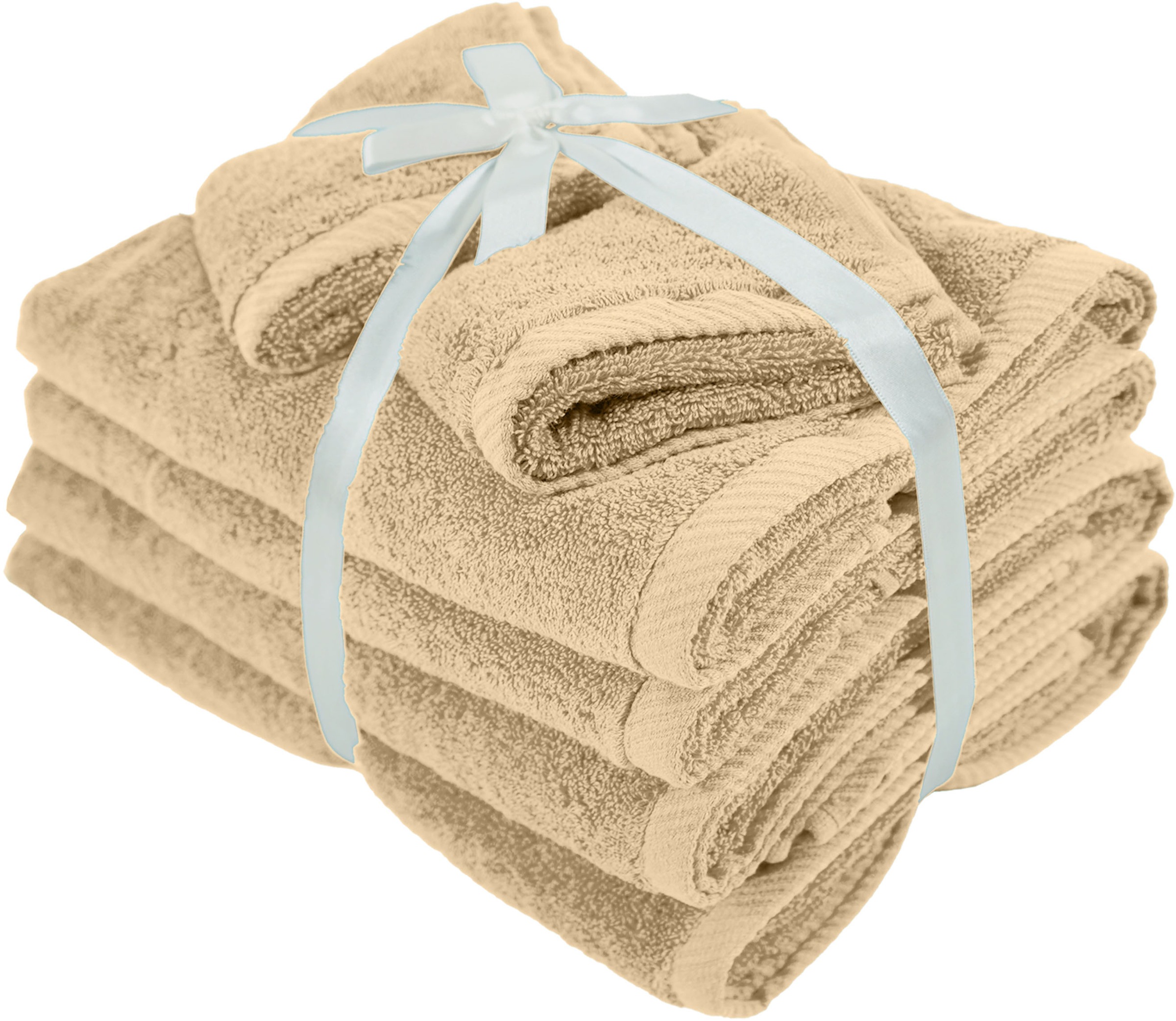 Bruno Banani Handtuch Set »Lana, Handtuch in Premium Qualität 600g/m²«, Set, 6 tlg., Frottier, hochwertig, stilvoll, weich, extra schwere, flauschige Hotel-Qualität