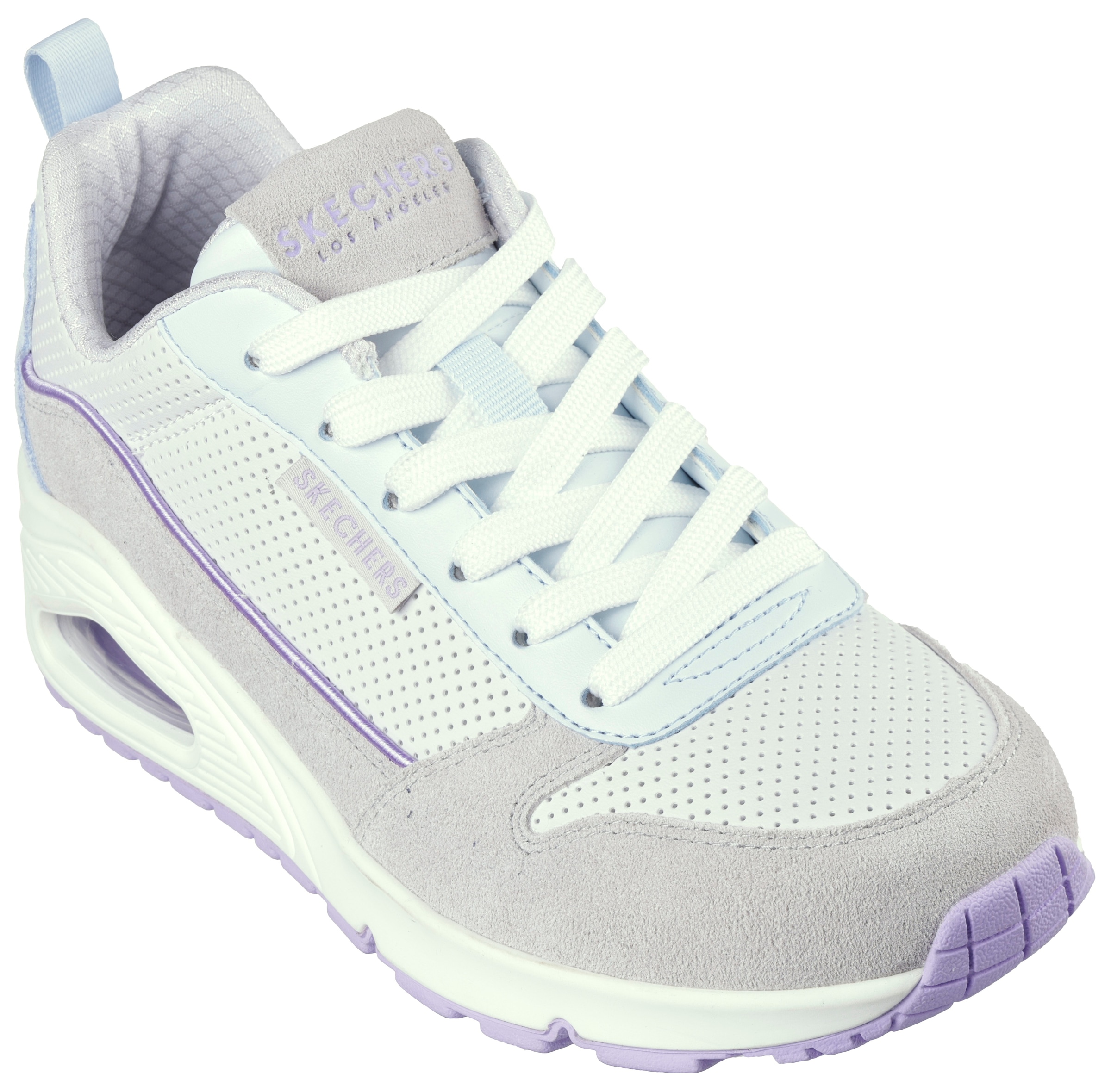 Skechers Sneaker »UNO-TWO MUCH FUN«, mit Air-Cooled Memory Foam, Freizeitschuh, Halbschuh, Schnürschuh