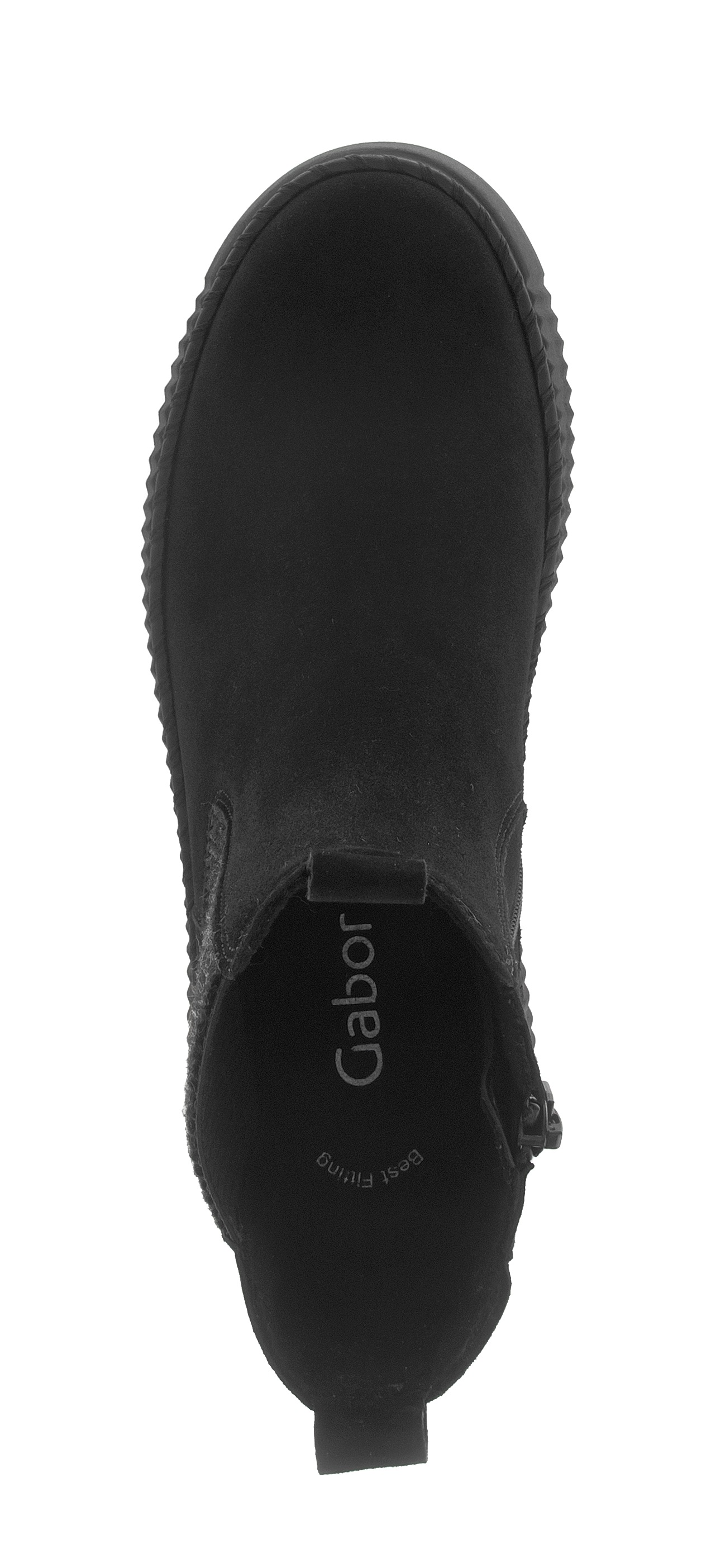 Gabor Chelseaboots, Plateau, Stiefelette mit Stretcheinsatz an der Außenseite