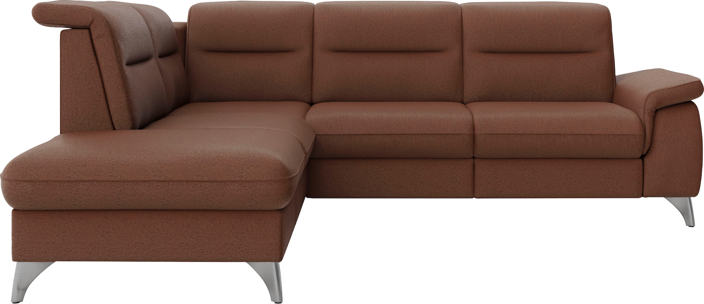 sit&more Ecksofa »Astoria L-Form«, wahlweise mit motorischer Relaxfunktion