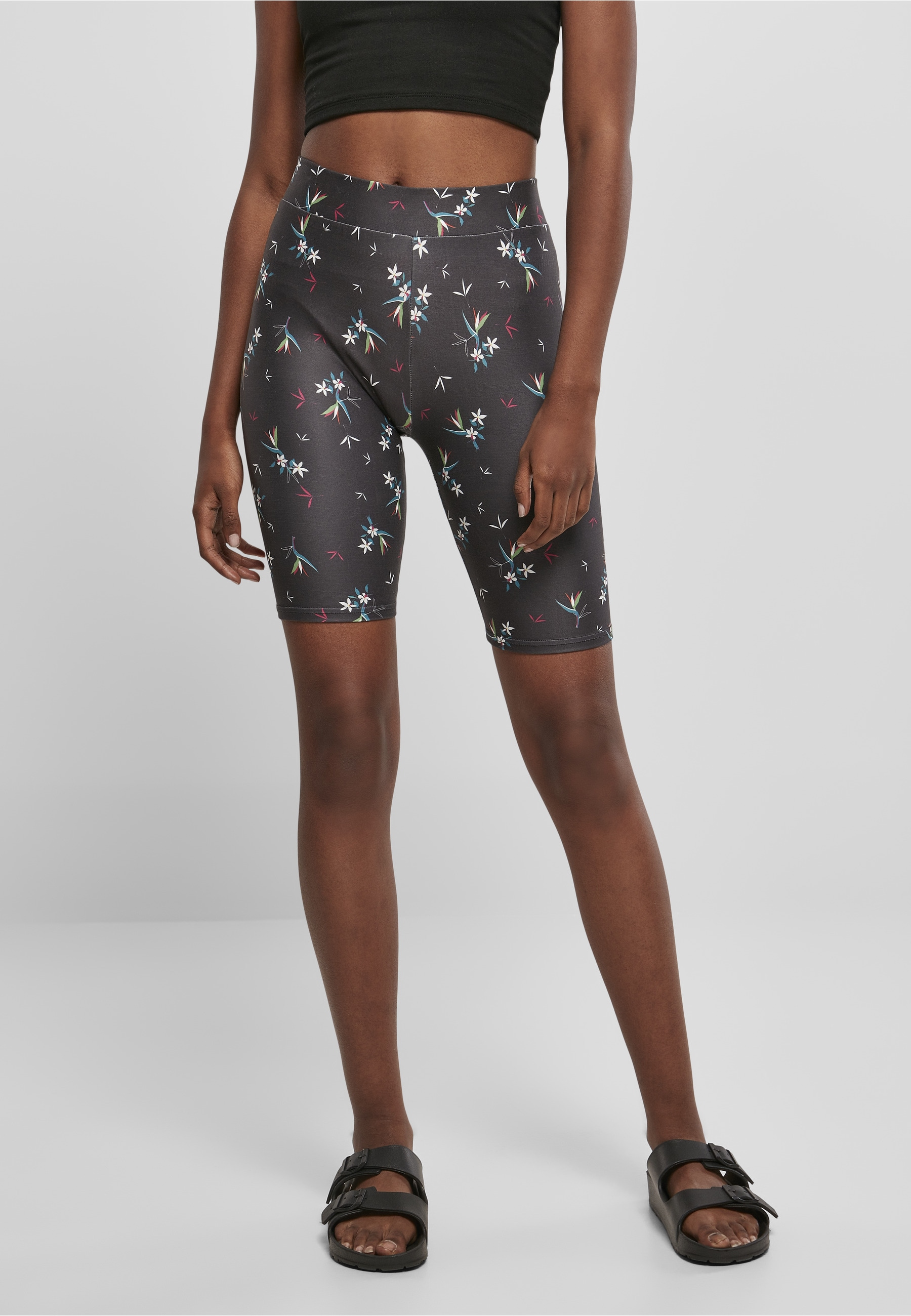 URBAN CLASSICS Fahrradhose »Urban Classics Damen Ladies Soft AOP Cycle Shorts«