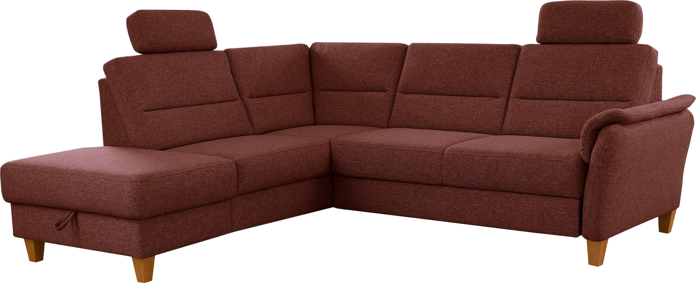 Thumbnail - Home affaire Ecksofa "Palmera L-Form, B: 236 cm" optional Bettfunktion & Bettkasten, Federkern