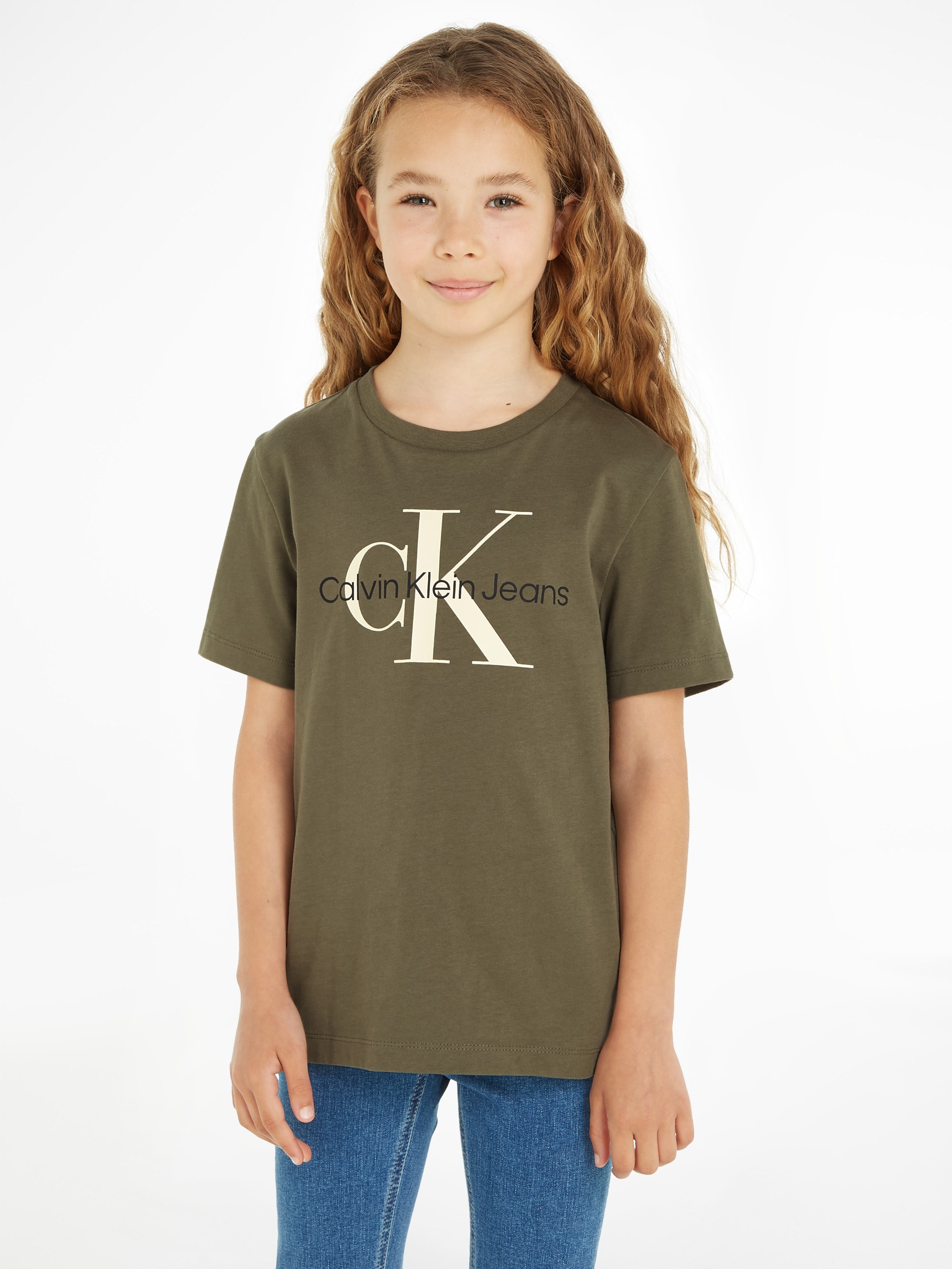 | »CK Jeans T-Shirt T-SHIRT« Calvin BAUR MONOGRAM SS Klein
