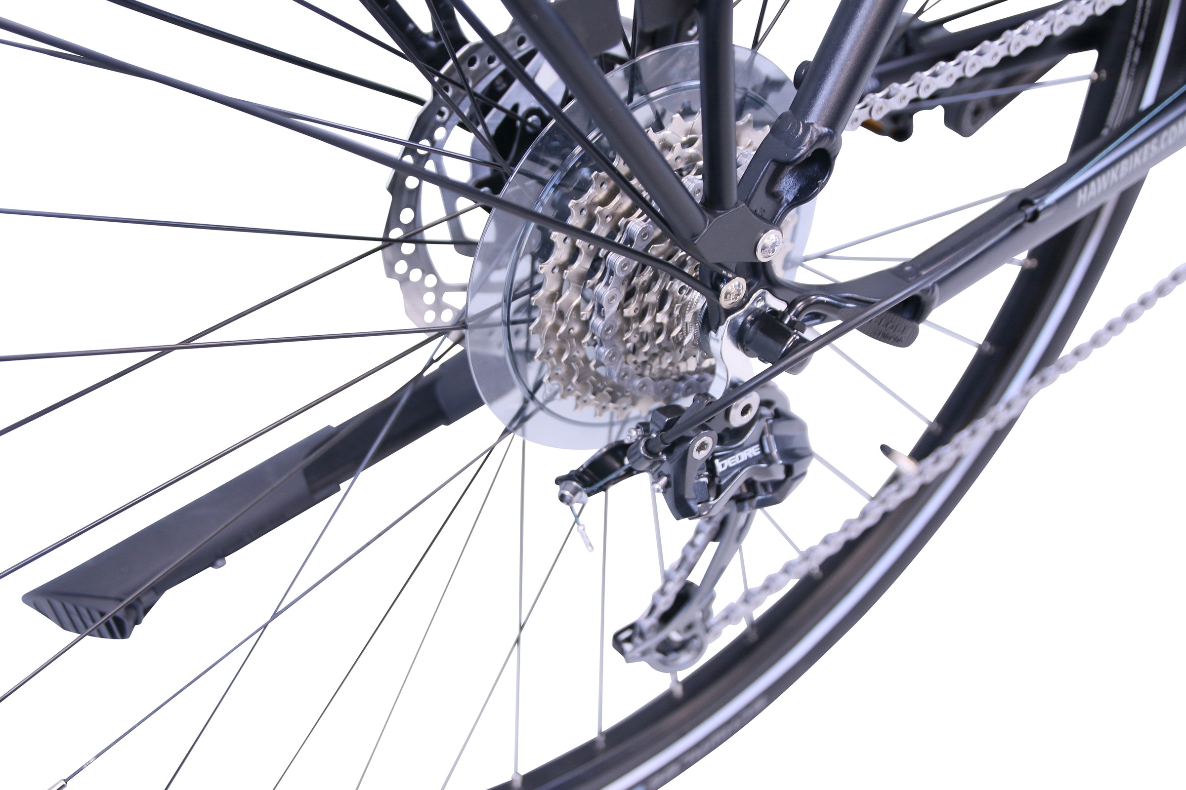 HAWK Bikes E-Bike »eTrekking Integrated Gent STEPS«, 9 Gang, Shimano, Alivio 9-Gang, Mittelmotor 250 W, Pedelec, Elektrofahrrad für Damen u. Herren