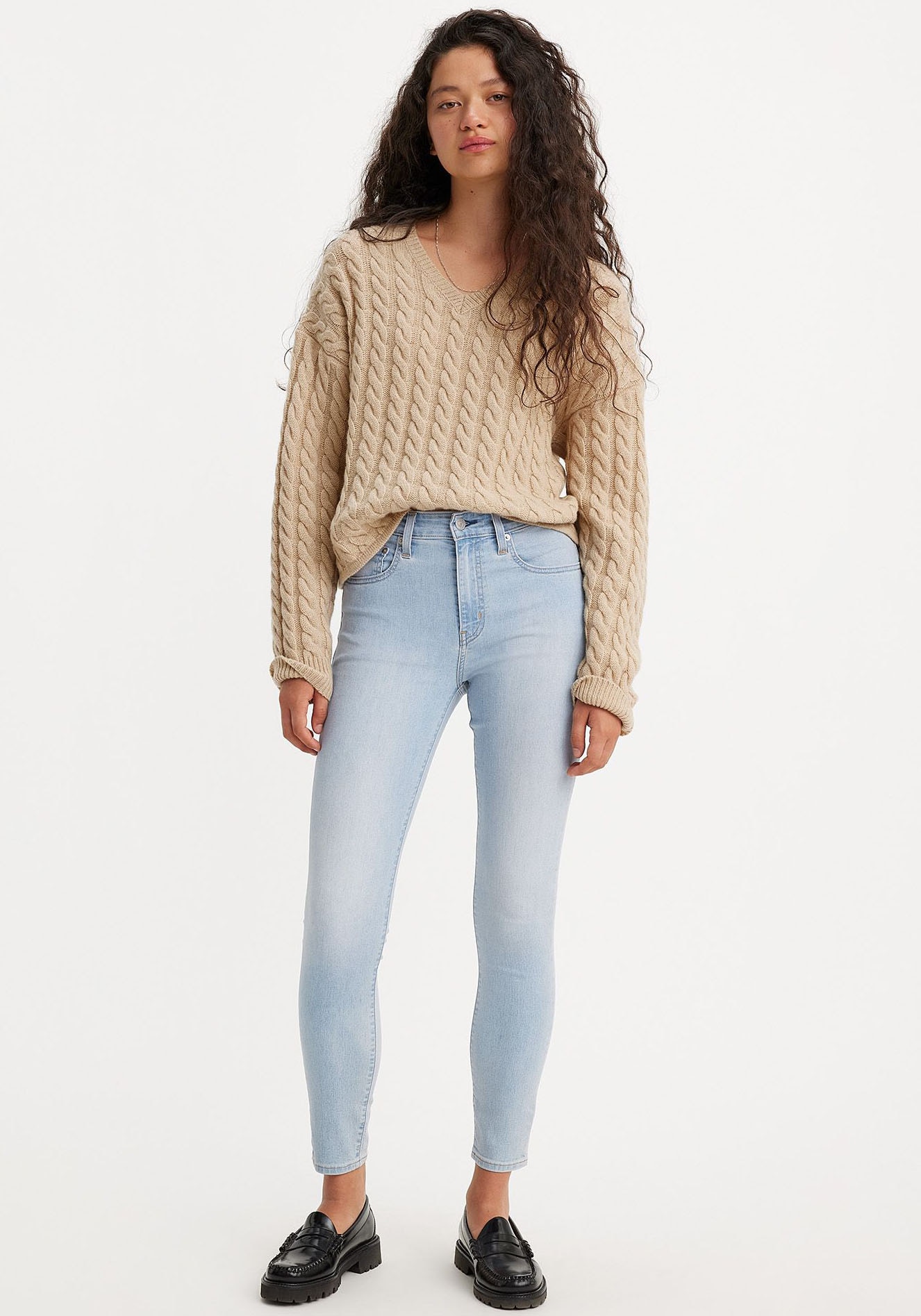 Levi's® Skinny-fit-Jeans »721 HIGH RISE SKINNY« mit hohem Bund