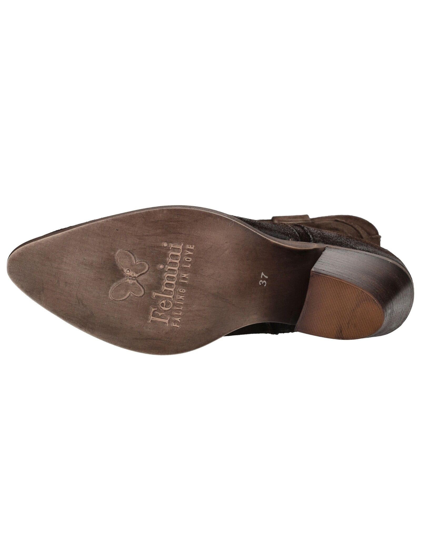 Felmini Bikerboots »Felmini Stiefelette Veloursleder«