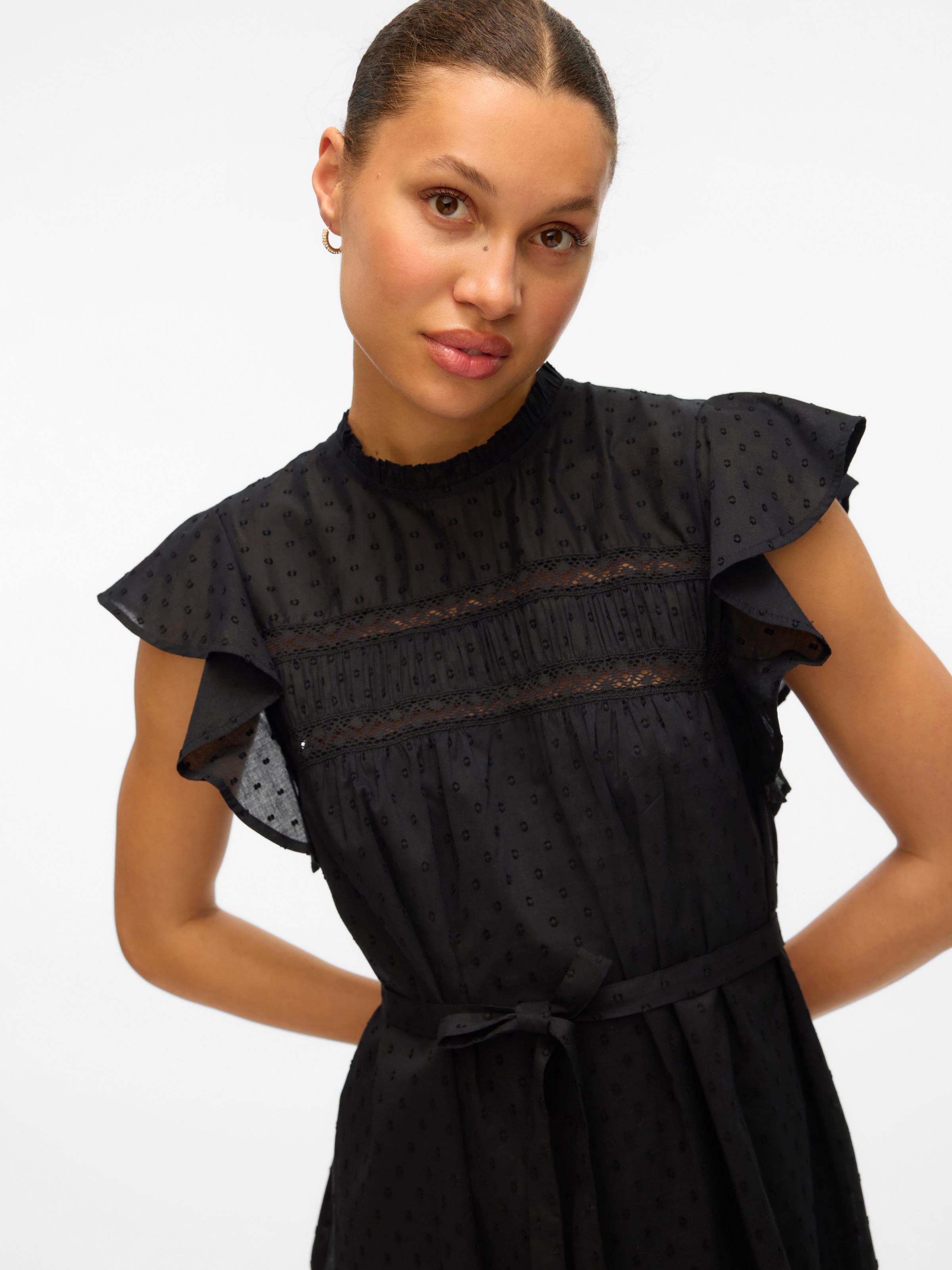 Vero Moda Trine Sleeveless Dress Black M 2