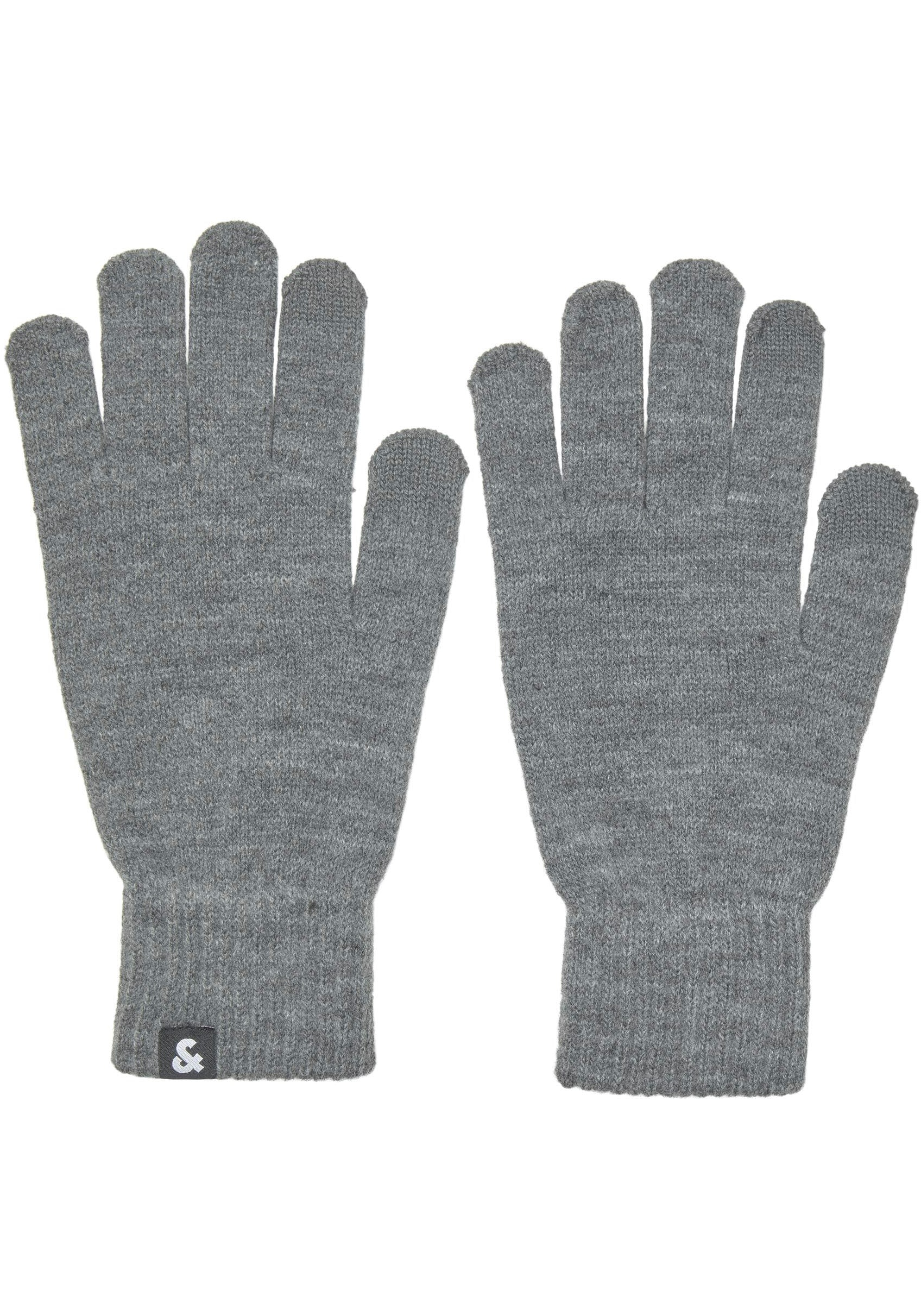 Jack & Jones, Herren, Handschuhe, Barry Knitted, Grau, (One Size) - Bild 5