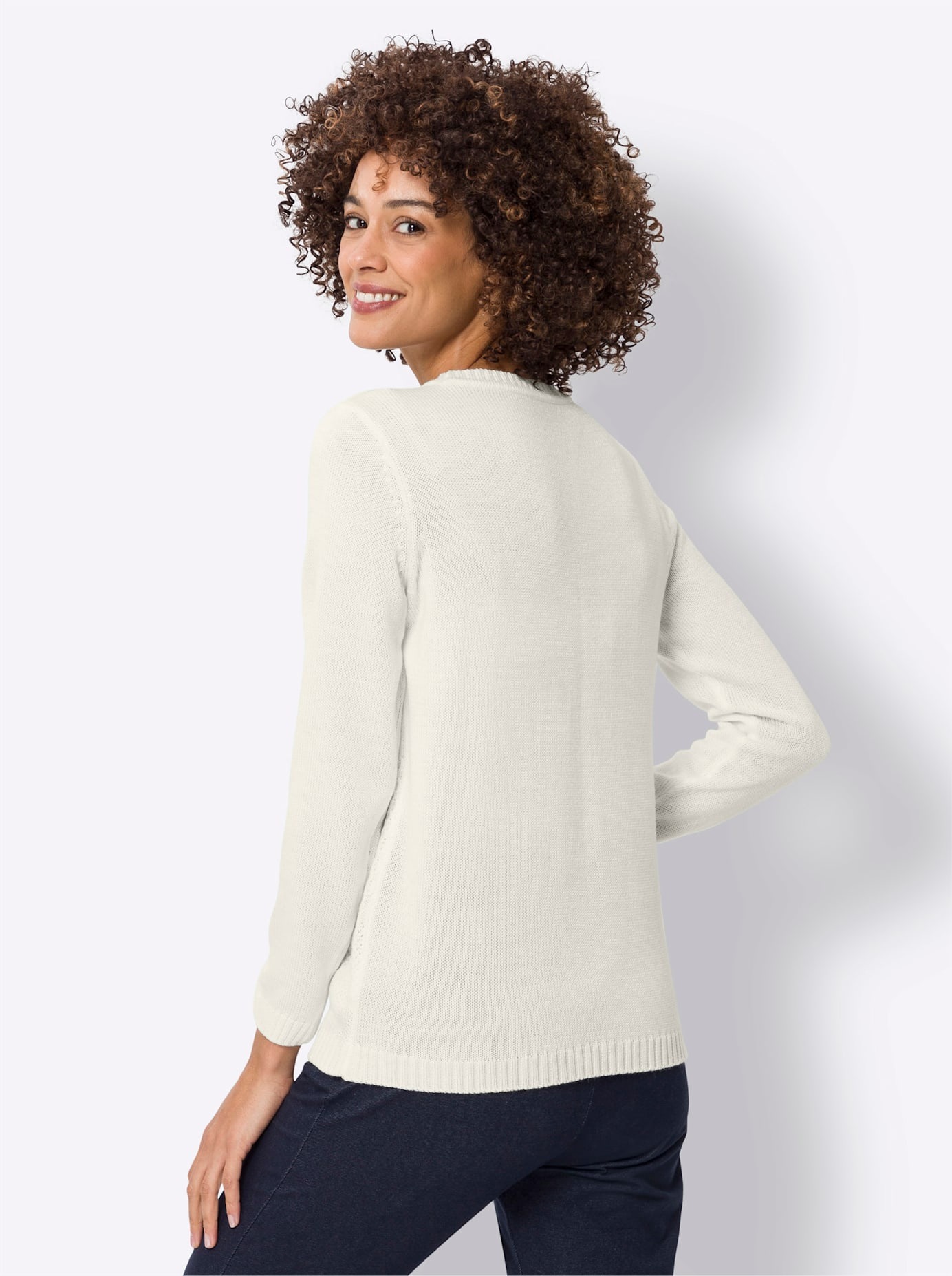 Classic Basics Strickpullover "Langarm-Pullover" günstig online kaufen