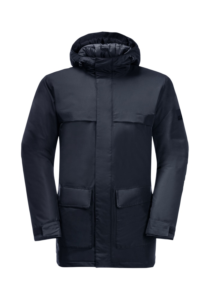 Jack Wolfskin Funktionsparka "WINTERLAGER PARKA M", mit Kapuze