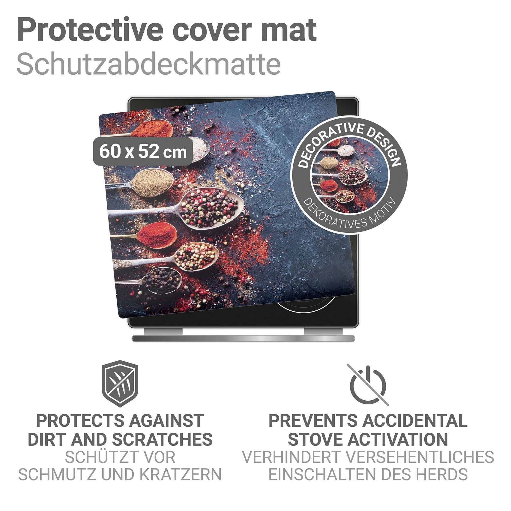 WENKO Herd-Abdeckplatte »Modell Pikant«