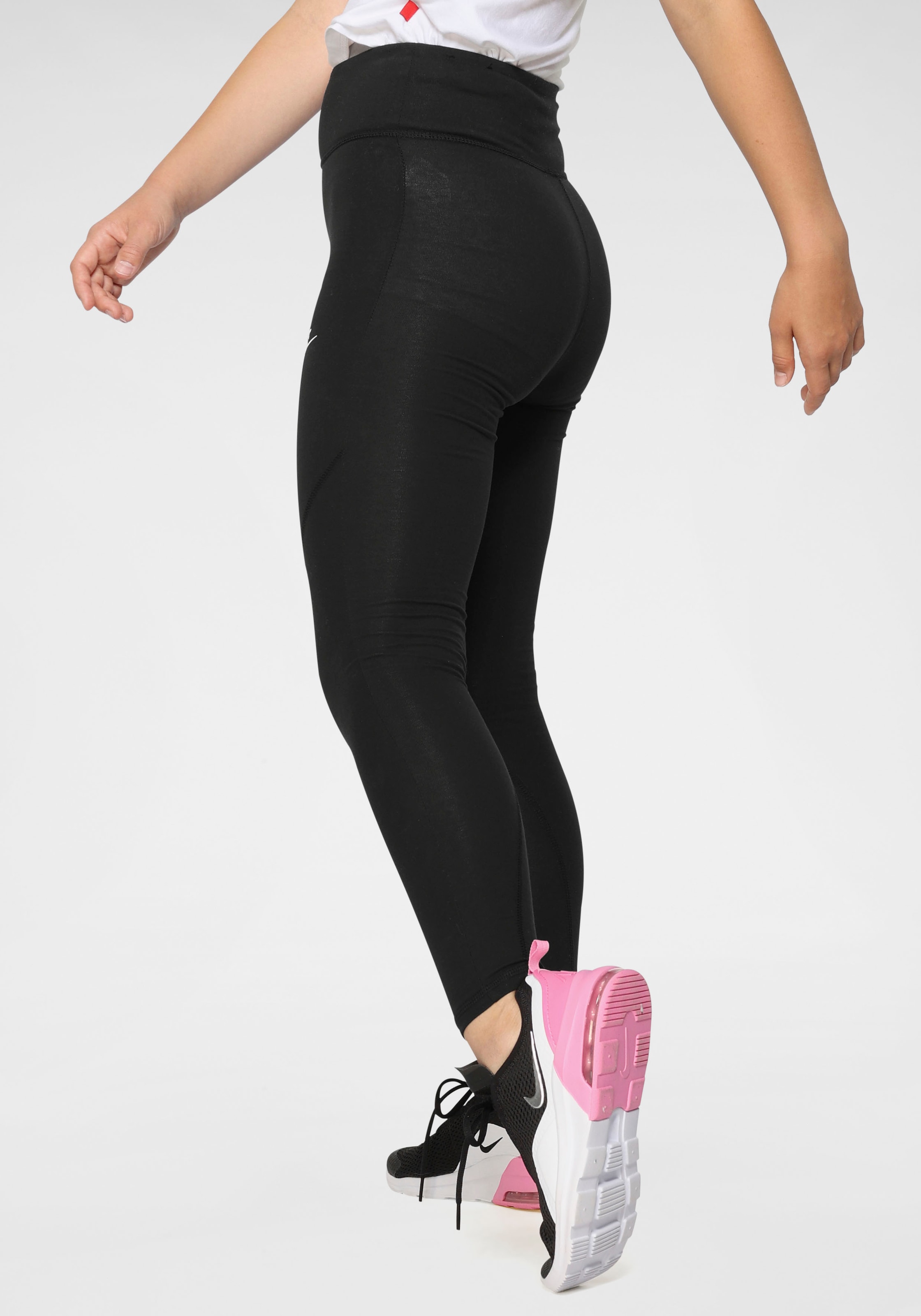 Nike Sportswear Leggings »FAVORITES BIG KIDS' (GIRLS') HIGH-WAISTED LEGGINGS - für Kinder«