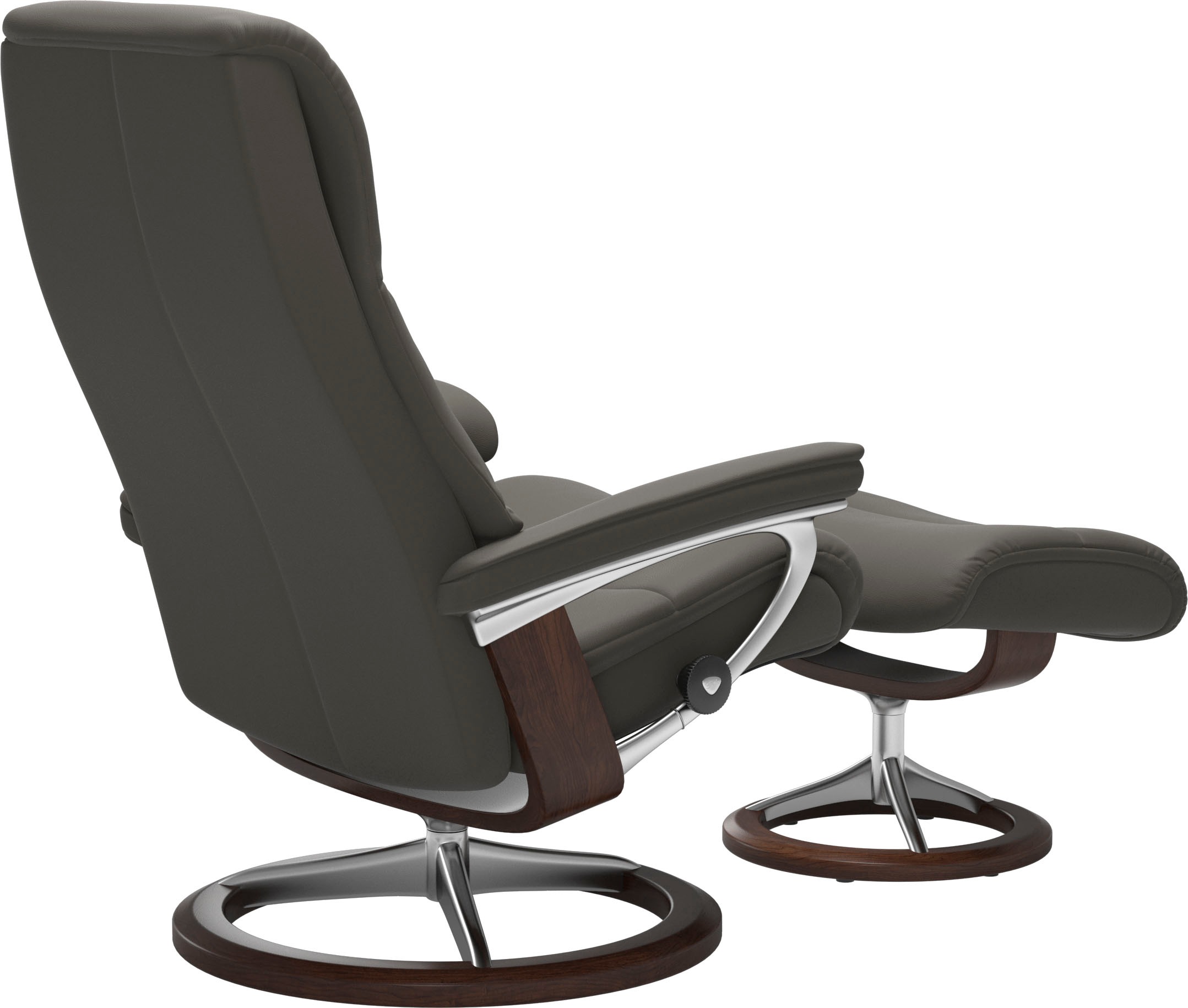 Stressless® Fußhocker »View«, mit Signature Base,Gestell Braun