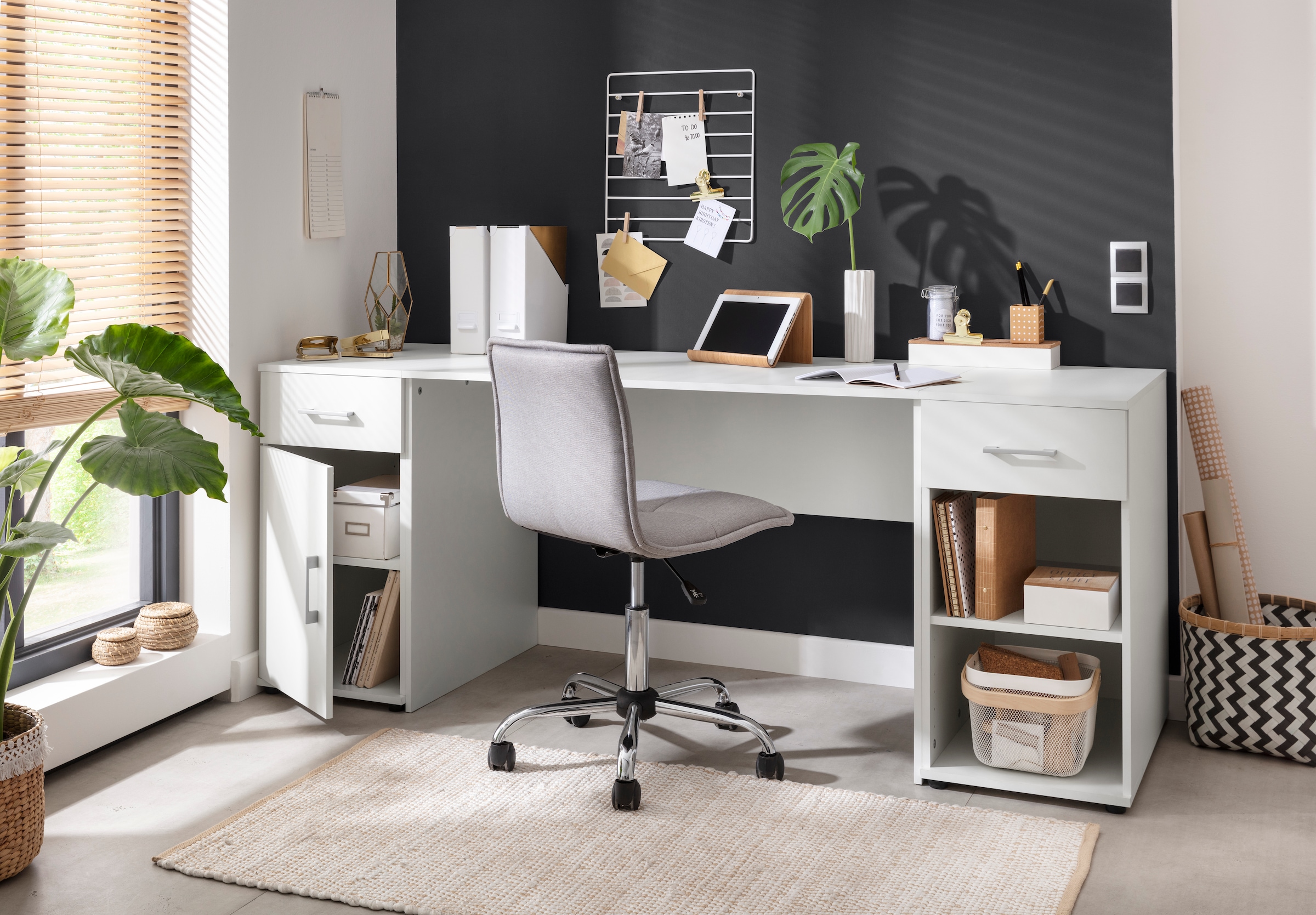 VOGL Möbelfabrik Büromöbel-Set "Modila" Set, 3 Stk. tlg. Set 3 tlg. Gesamtb günstig online kaufen