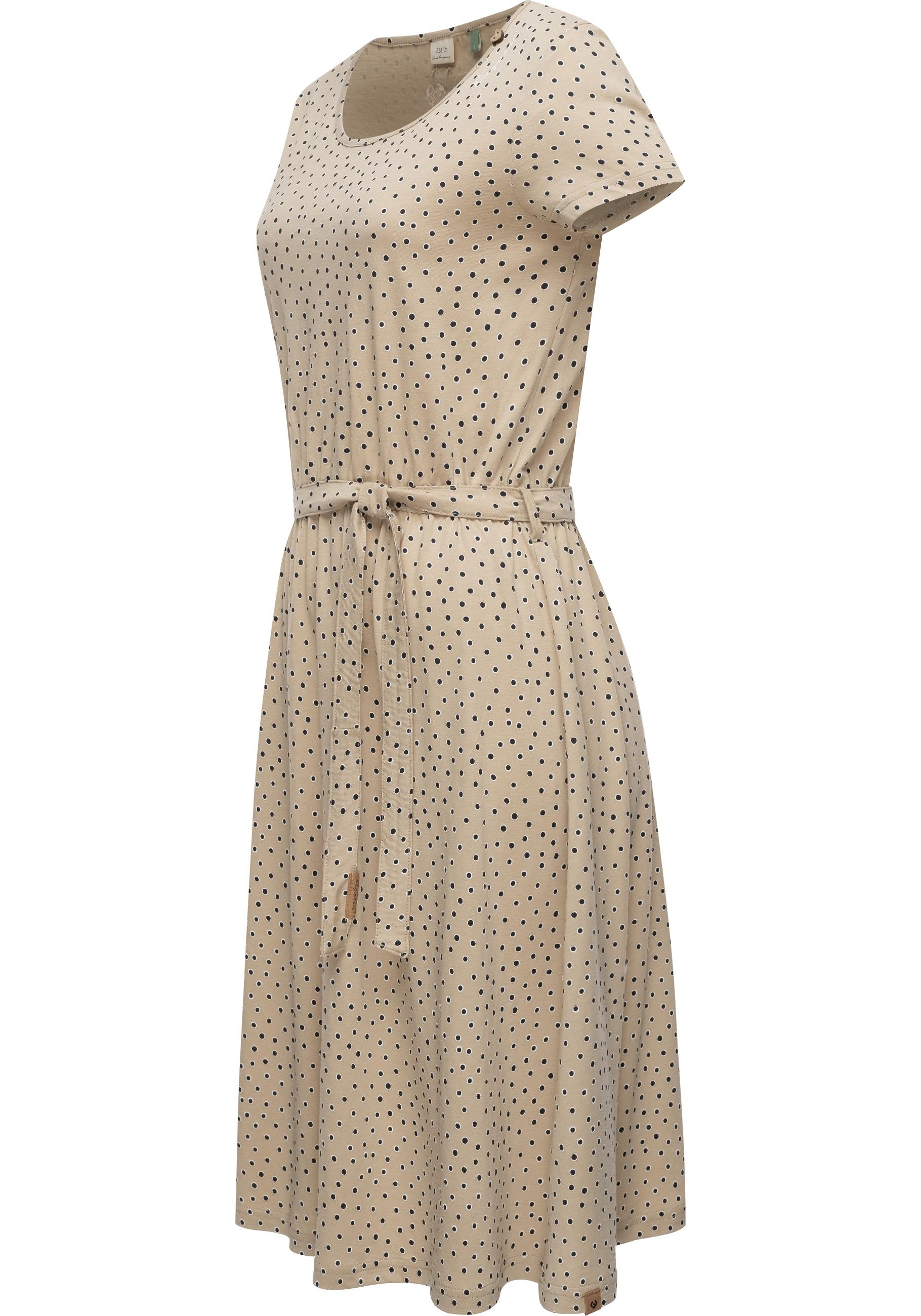 Ragwear Shirtkleid "Olina Dress Organic", Sommerkleid mit Print und Gürtel günstig online kaufen
