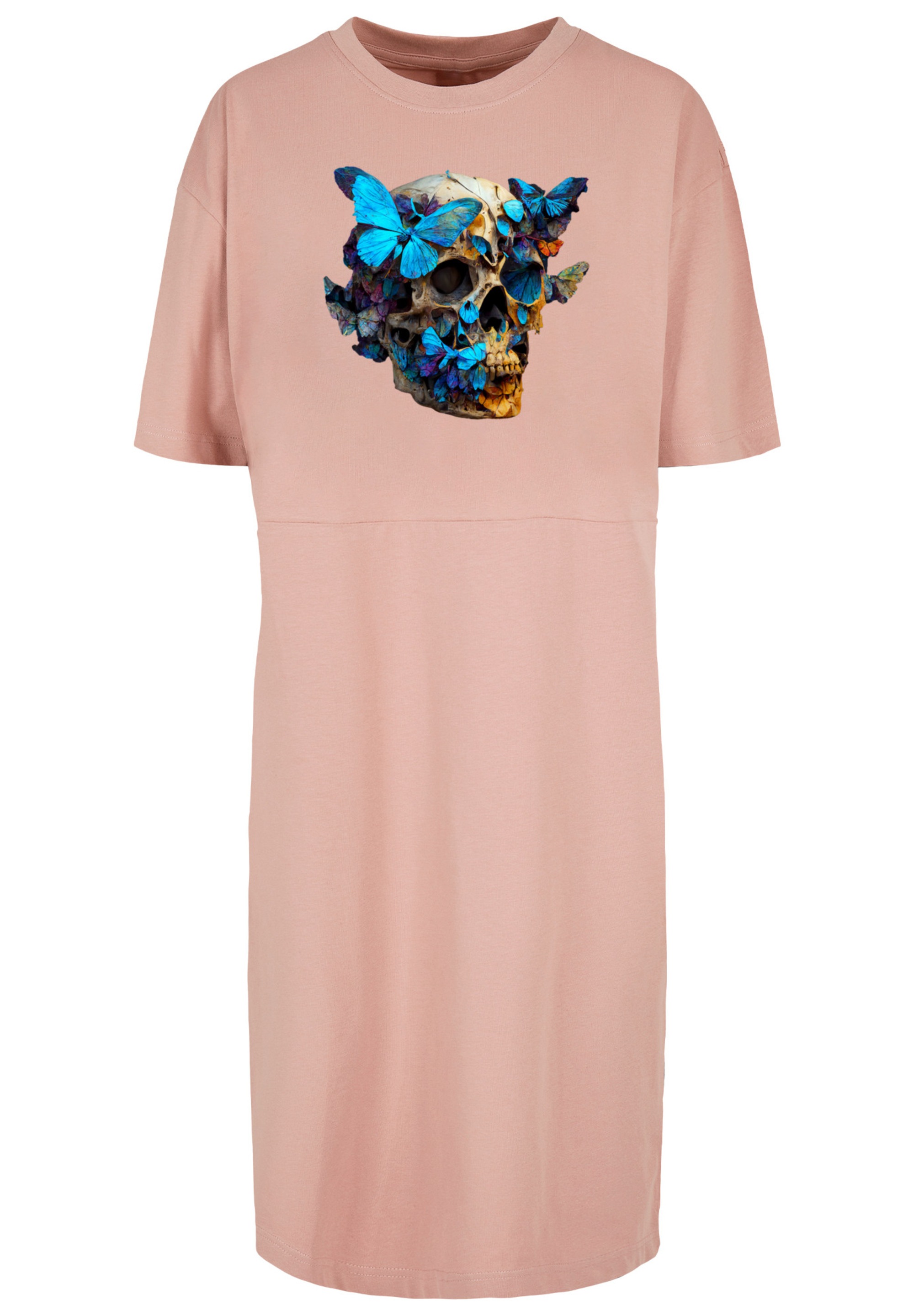 F4NT4STIC Shirtkleid "Skull" Ohne Taschen Print günstig online kaufen