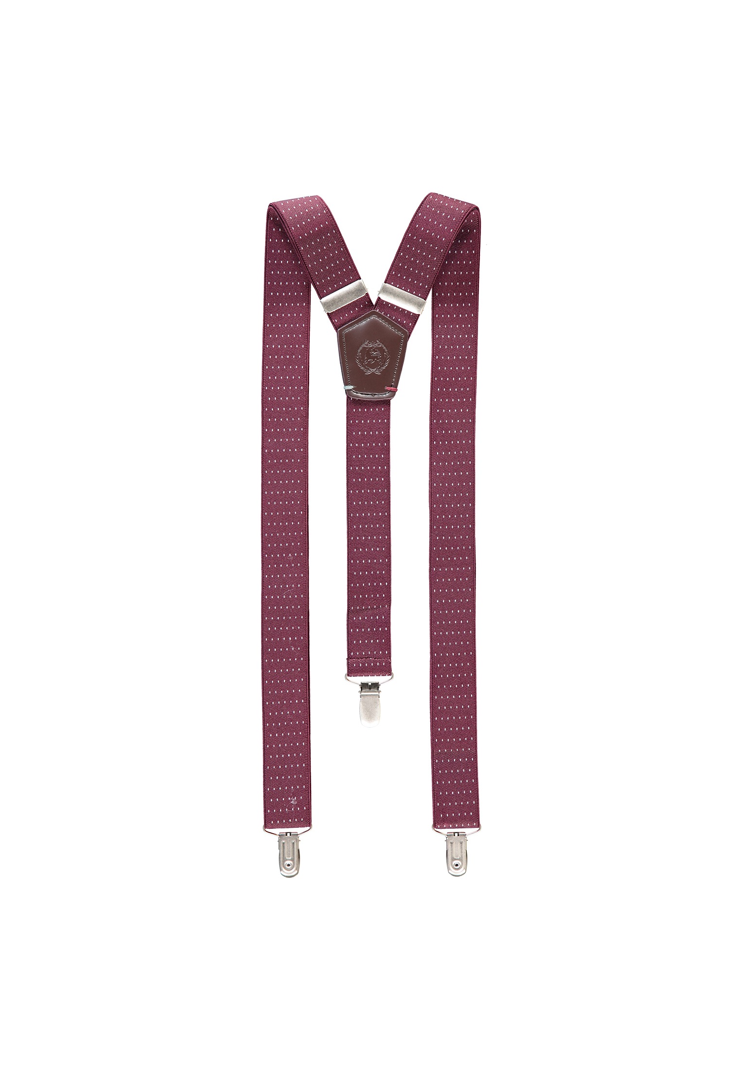 LERROS Herren Hosenträger "Hosenträger mit Punkten", rot, 70% Polyester, 30% Elasthan, Hosenträger