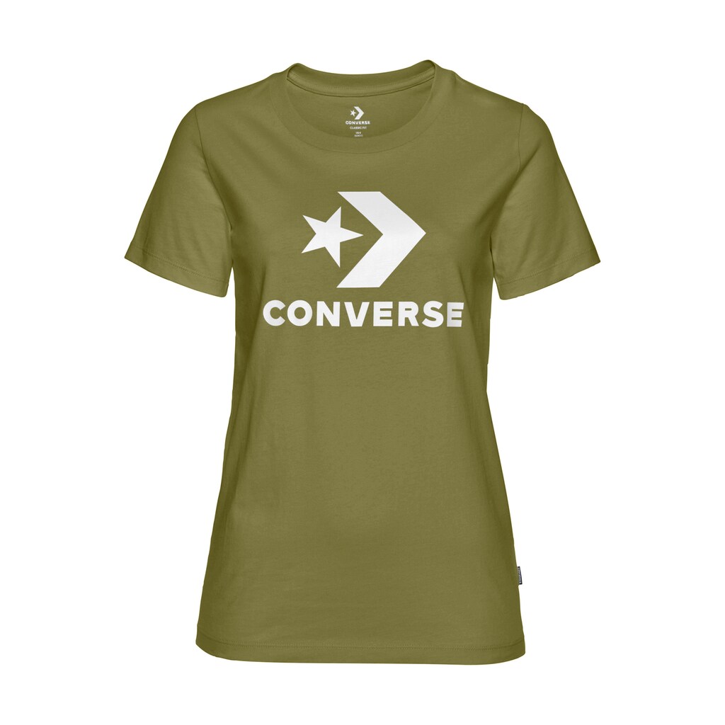 Converse T-Shirt »UNISEX CONVERSE GO-TO STAR CHEVRON LOGO STANDARD FIT T-SHIRT«