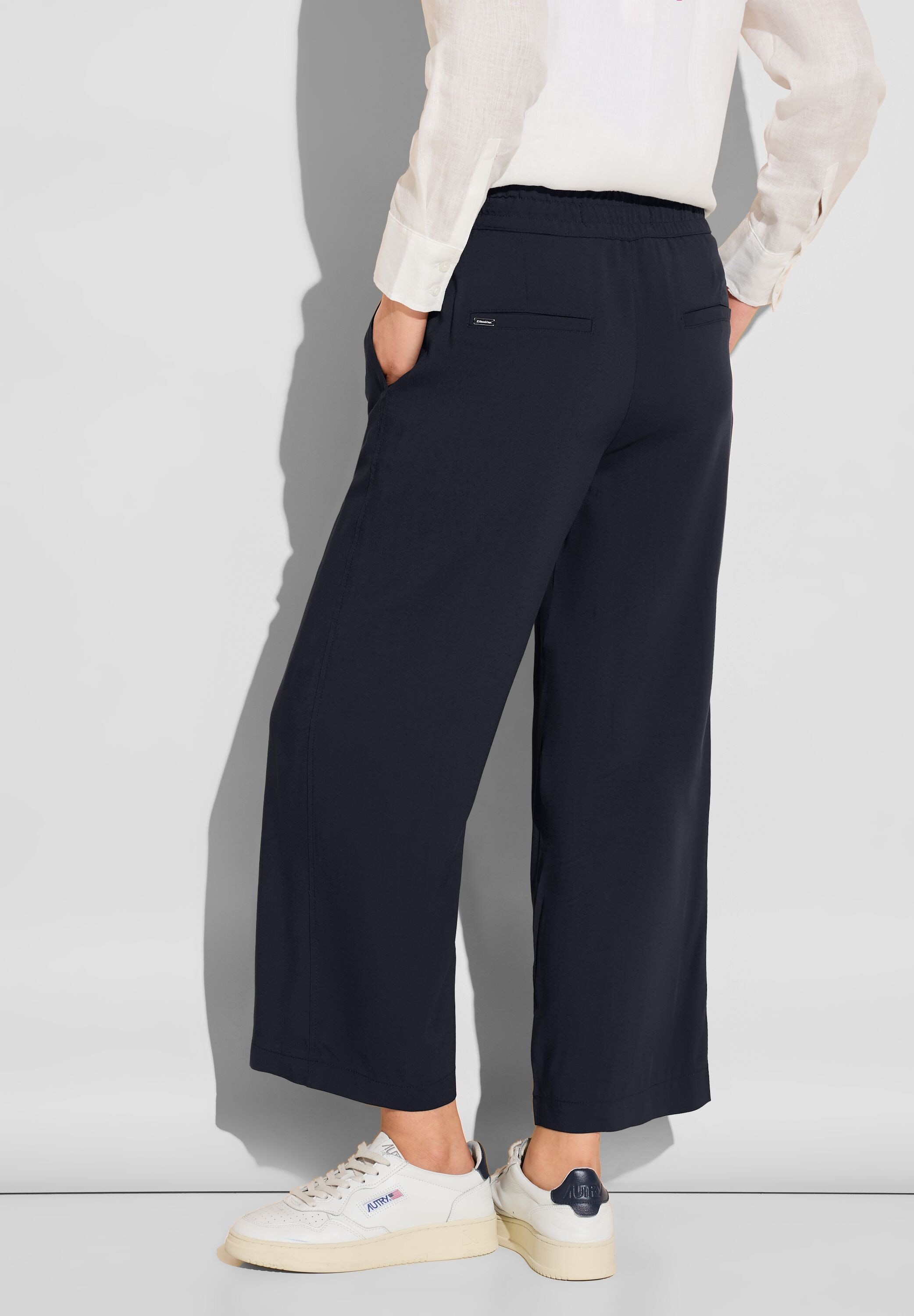 STREET ONE Culotte - 7/8 - Culotte - Weite Stoffhose - lockere Stoffhose günstig online kaufen