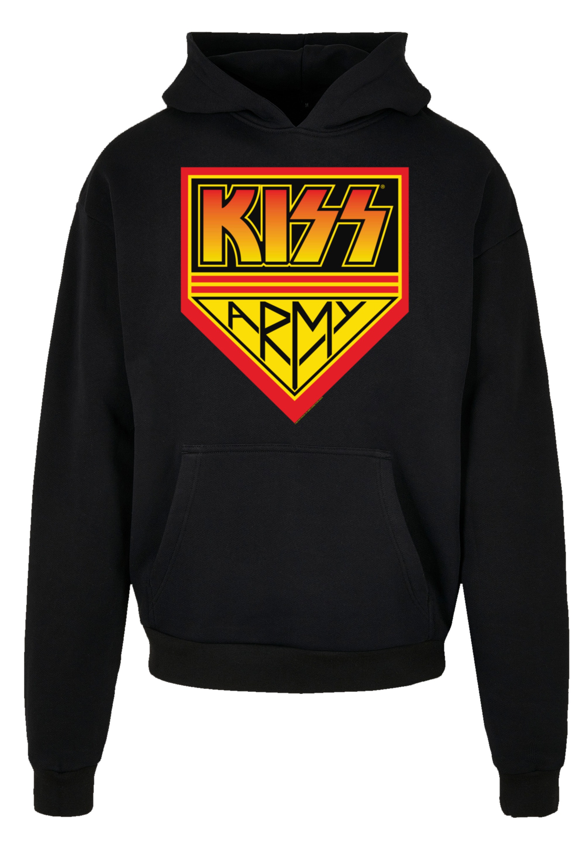 F4NT4STIC Kapuzenpullover "Kiss Rock Band Army Logo", Premium Qualität, Mus günstig online kaufen