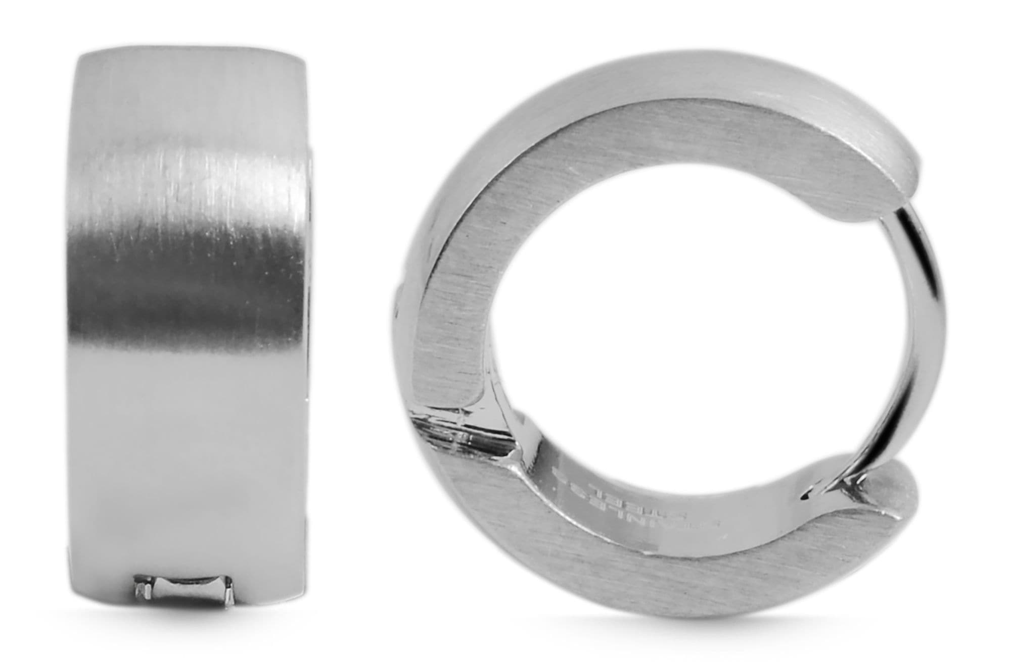 Adelia´s Klappcreolen "Ohrringe – Klappcreole aus Edelstahl" Ideal als Geschenk zum Weihnachten