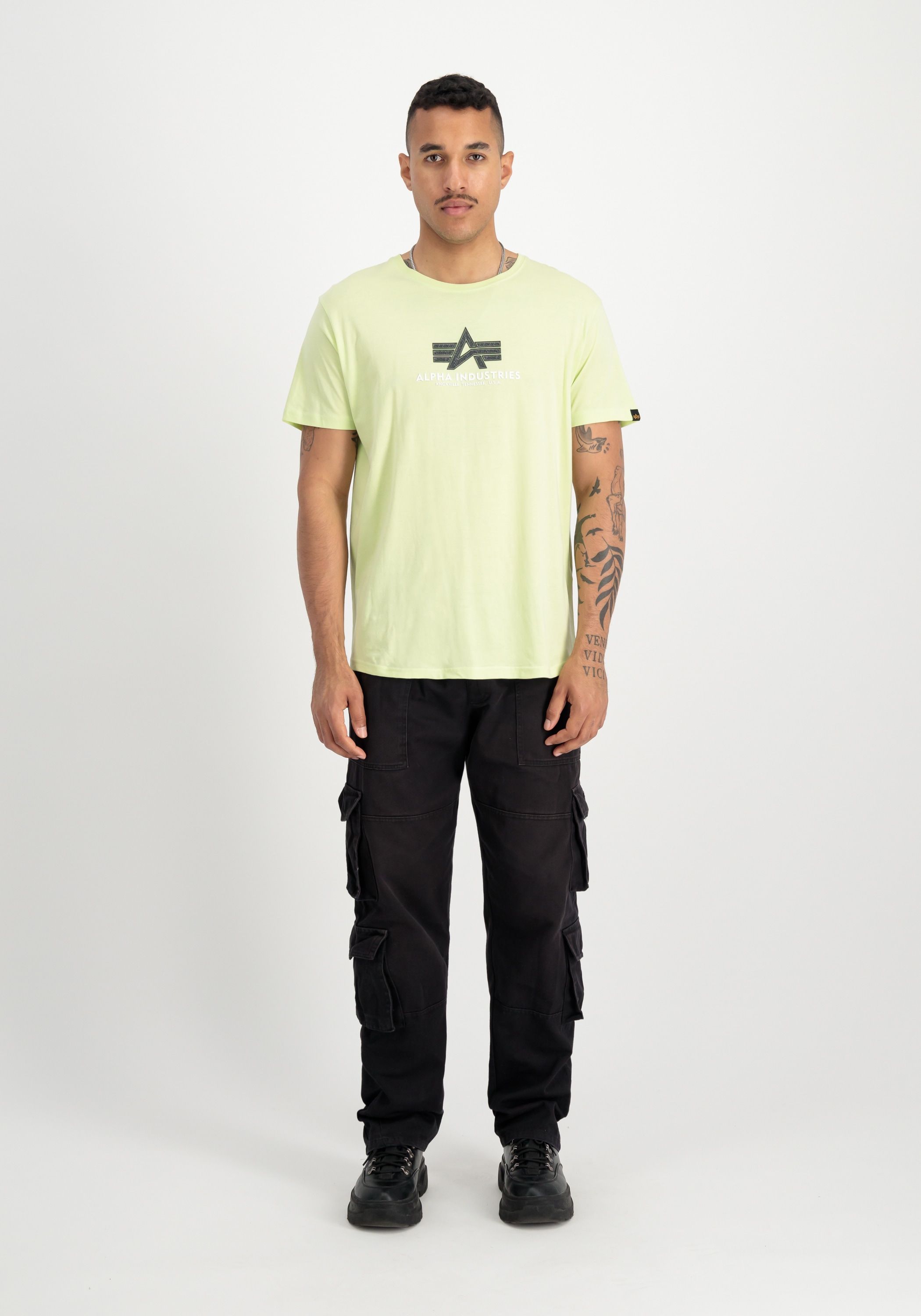 Alpha Industries T-Shirt »Basic T-Shirt BL Rubber T-Shirt«