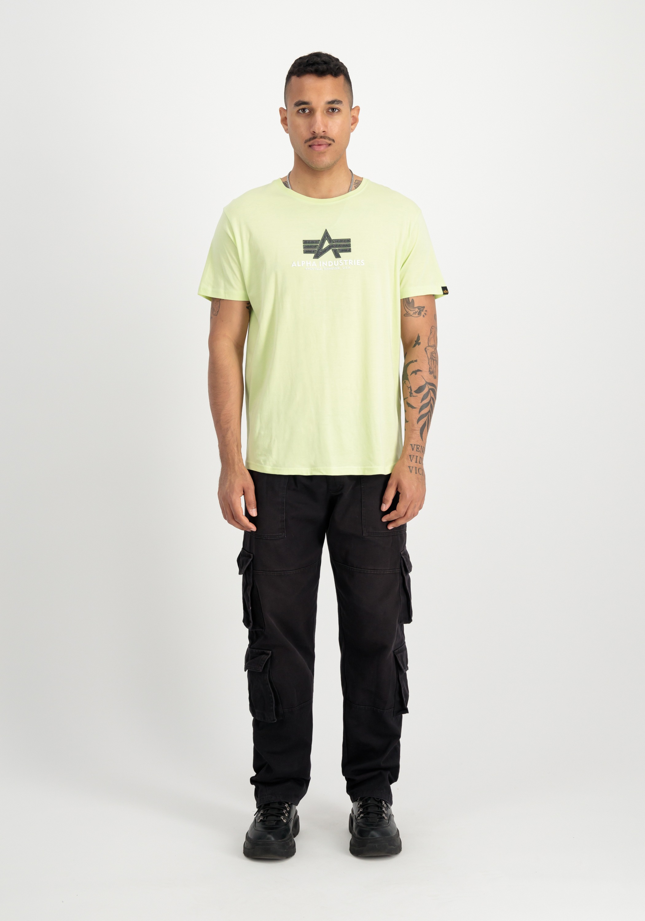 Thumbnail - Alpha Industries T-Shirt "Basic T-Shirt BL Rubber"