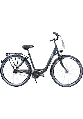 HAWK Bikes Dviratis »HAWK City Wave Easy Black« 7...