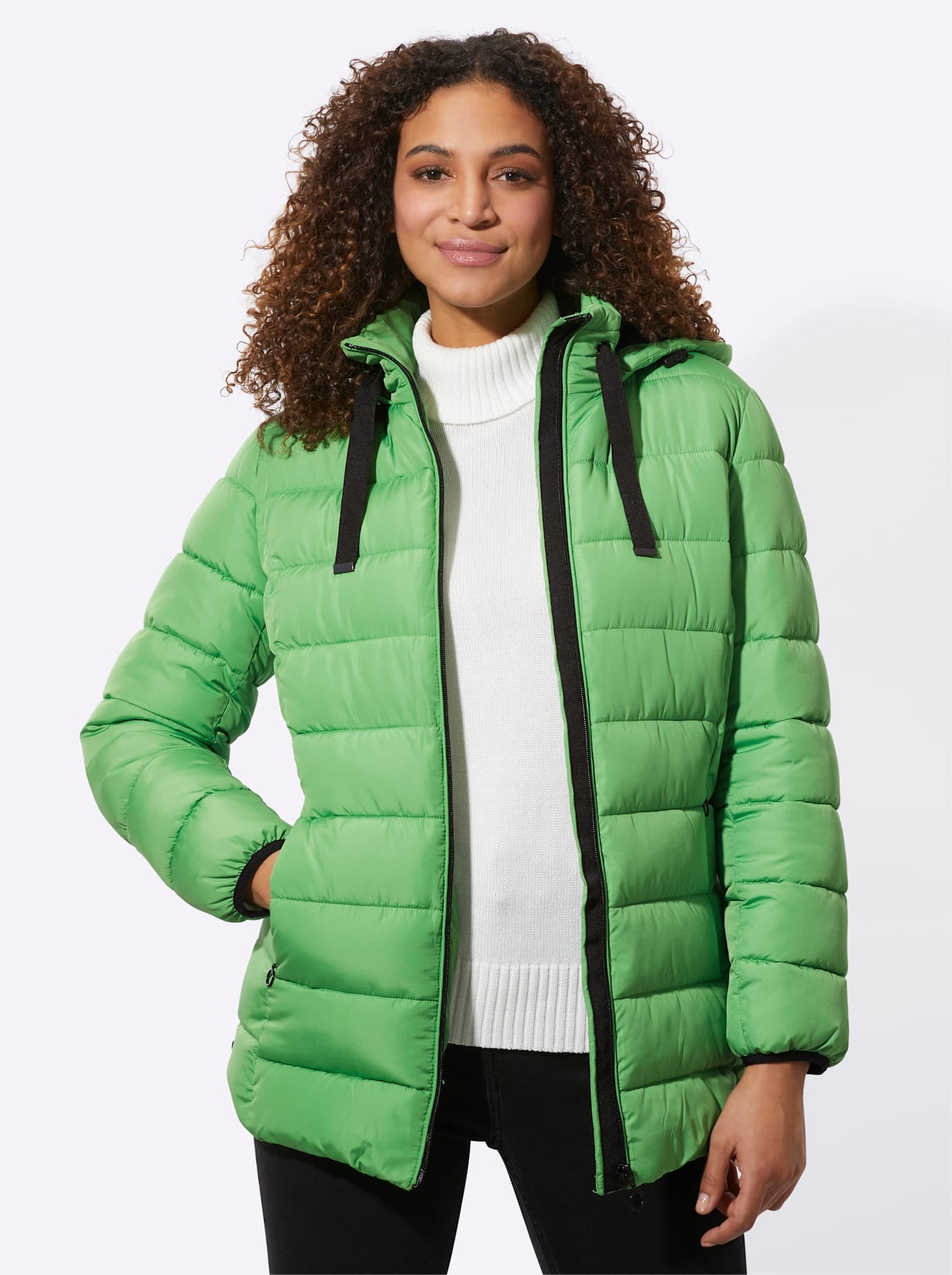 Casual Looks Steppjacke, mit Kapuze günstig online kaufen