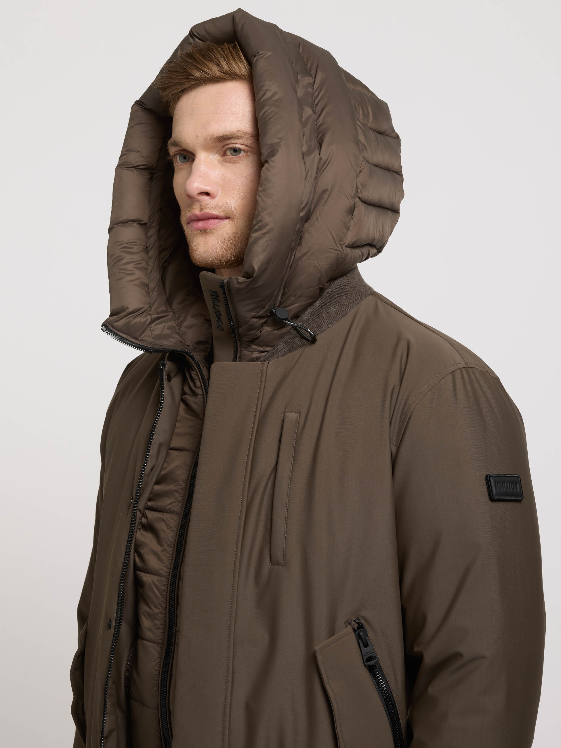 khujo Bomberjacke »CLEMAT« mit Kapuze