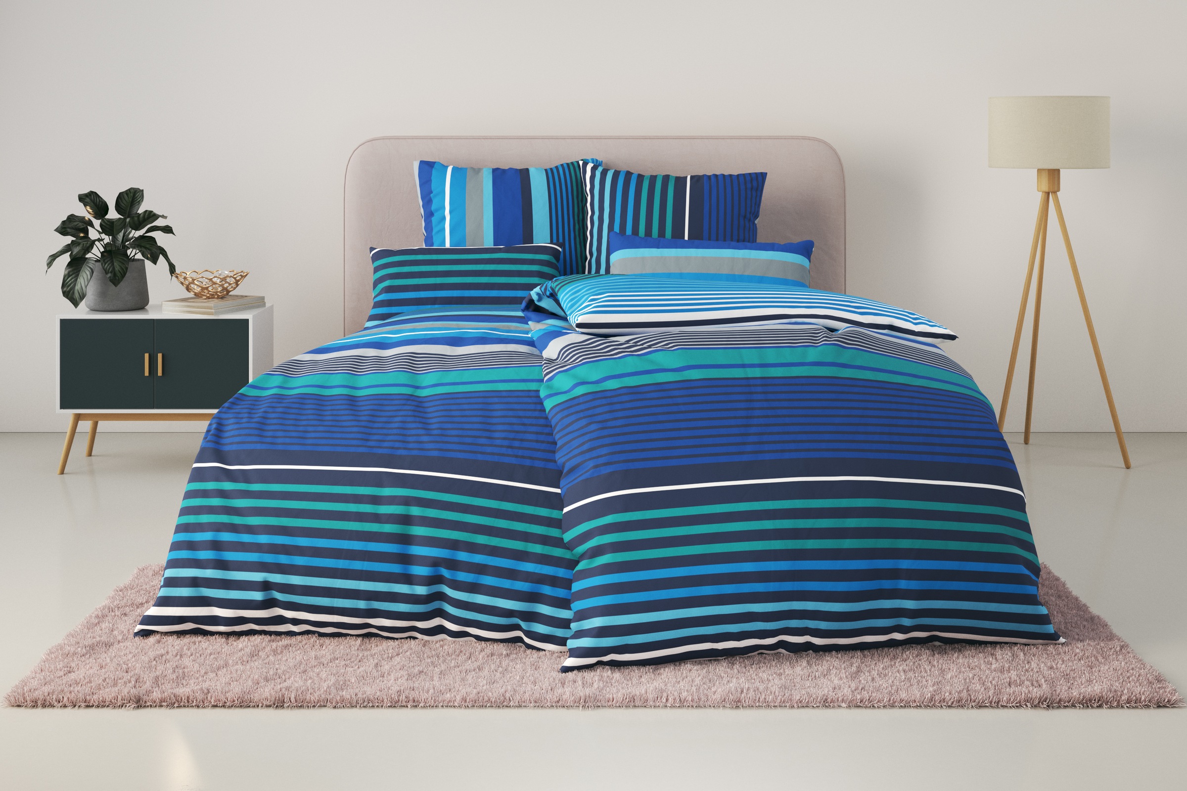 OTTO home Bettwäsche "Elvea" 2 Stk. tlg. in Gr. 135x200 oder 155x220 cm, 10 günstig online kaufen