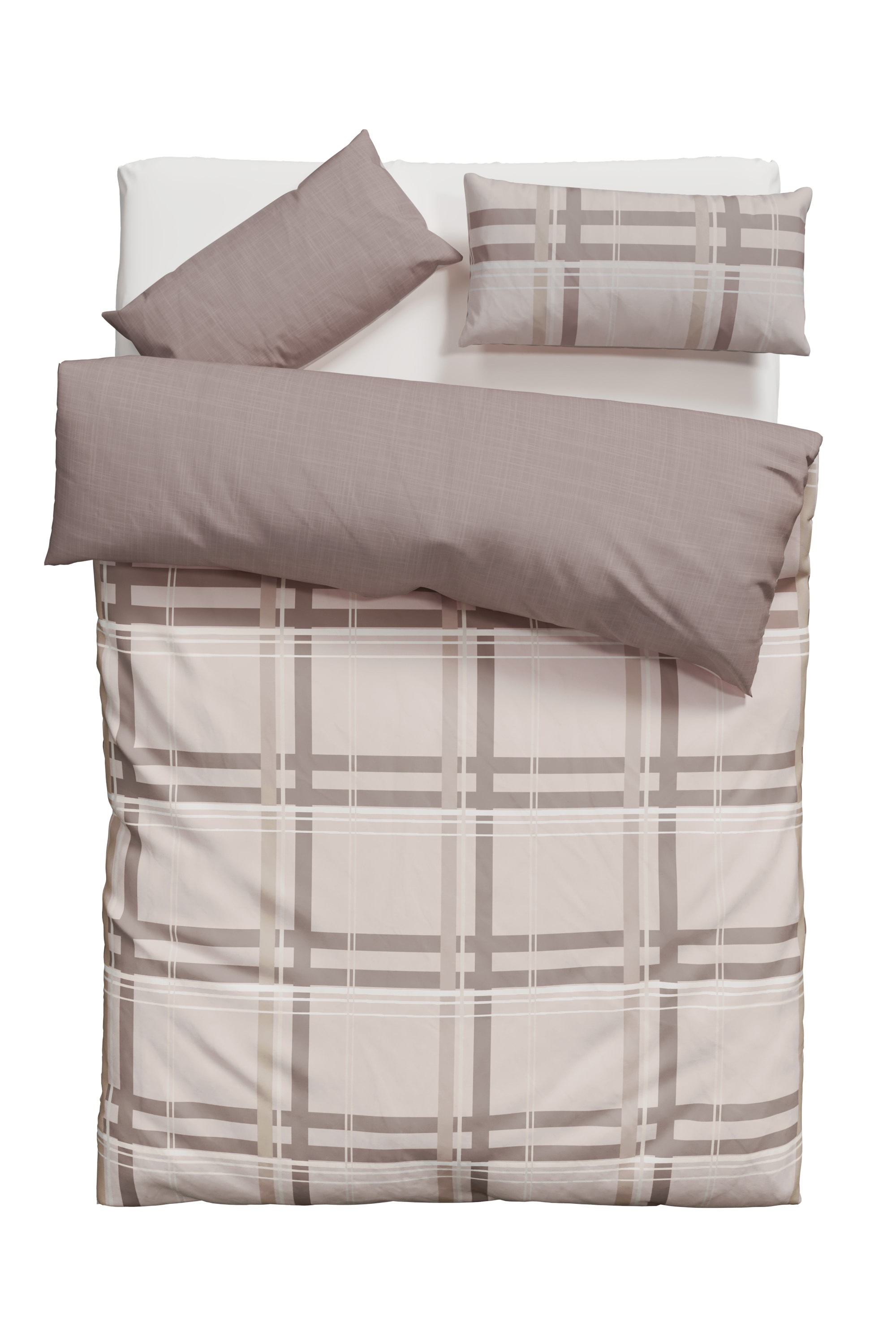 H.I.S Wendebettwäsche "Talin" 2 Stk. tlg. in Gr. 135x200 oder 155x220 cm, 1 günstig online kaufen