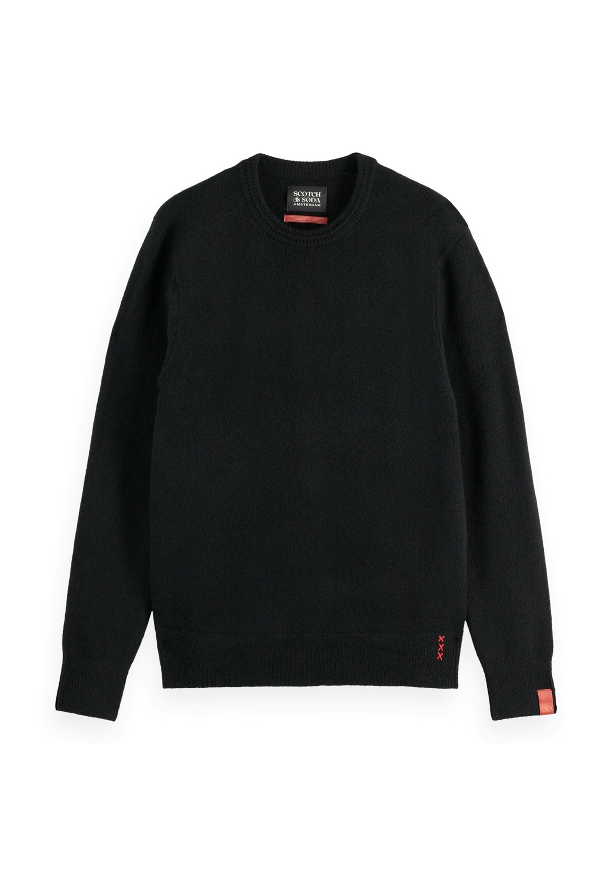 Scotch & Soda Sweater "Strickpullover Soft Knit Regular Fit Crew Neck" günstig online kaufen